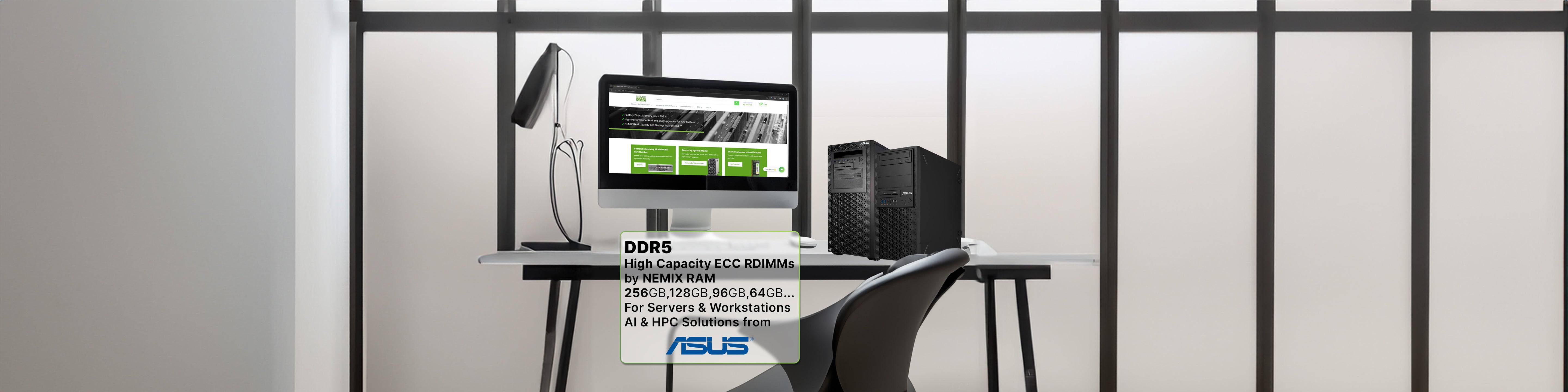 DDR5 256GB Module Memory Upgrades for ASUS Motherboards