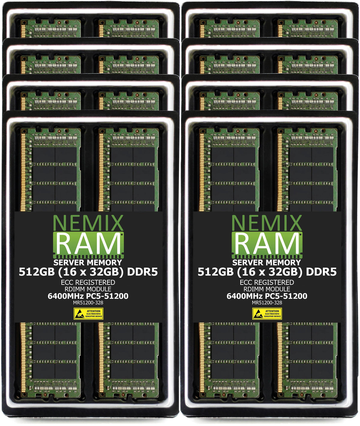 GIGABYTE | R184-S92-AAV1 Rackmount Server | DDR5 6400MHz PC5-51200 ECC RDIMM | SERVER MEMORY UPGRADE
