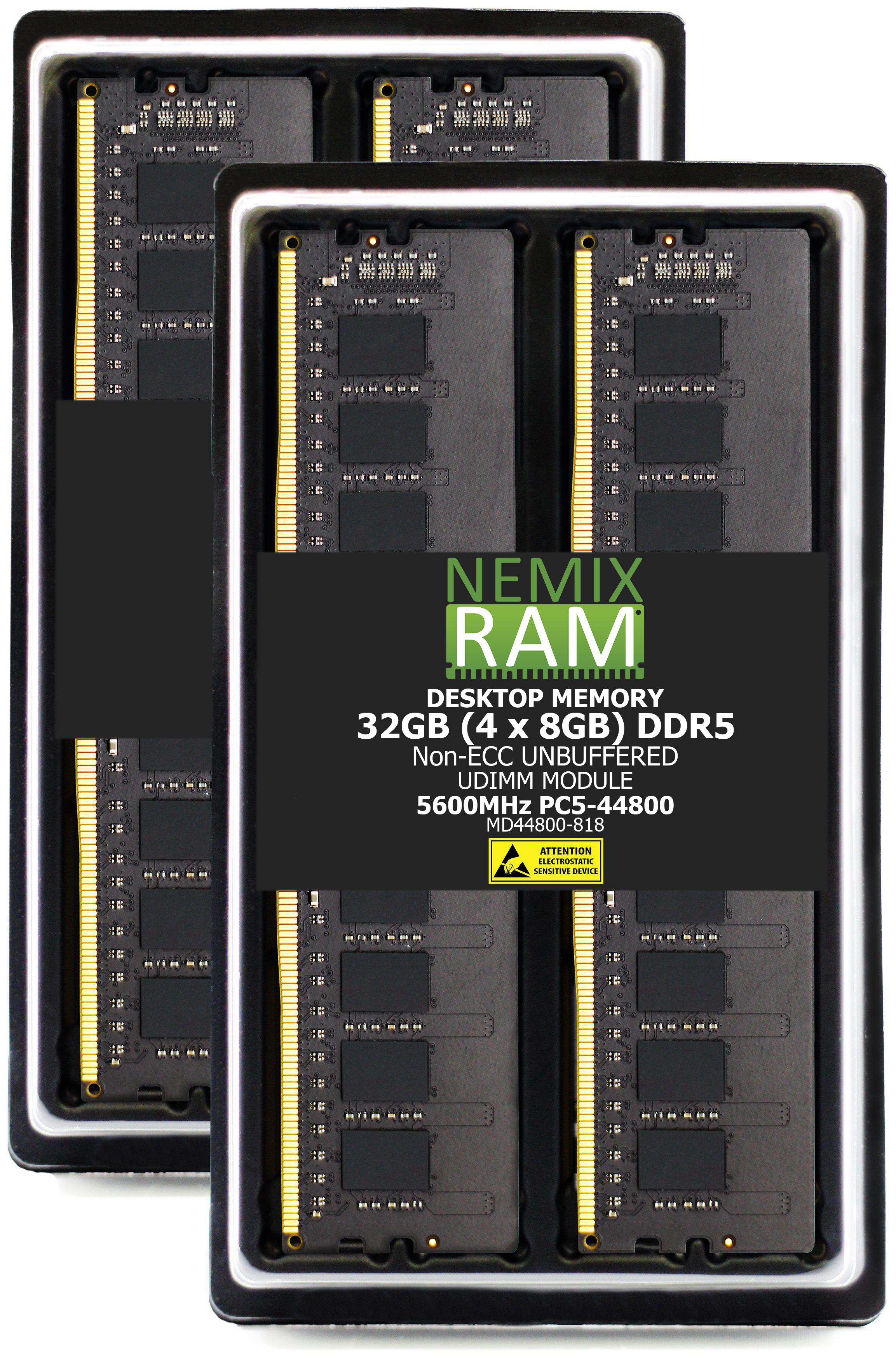 NEMIX RAM Memory Compatible with ASUS TUF Gaming B850-PLUS WiFi Motherboard - DDR5 5600MHz PC5-44800