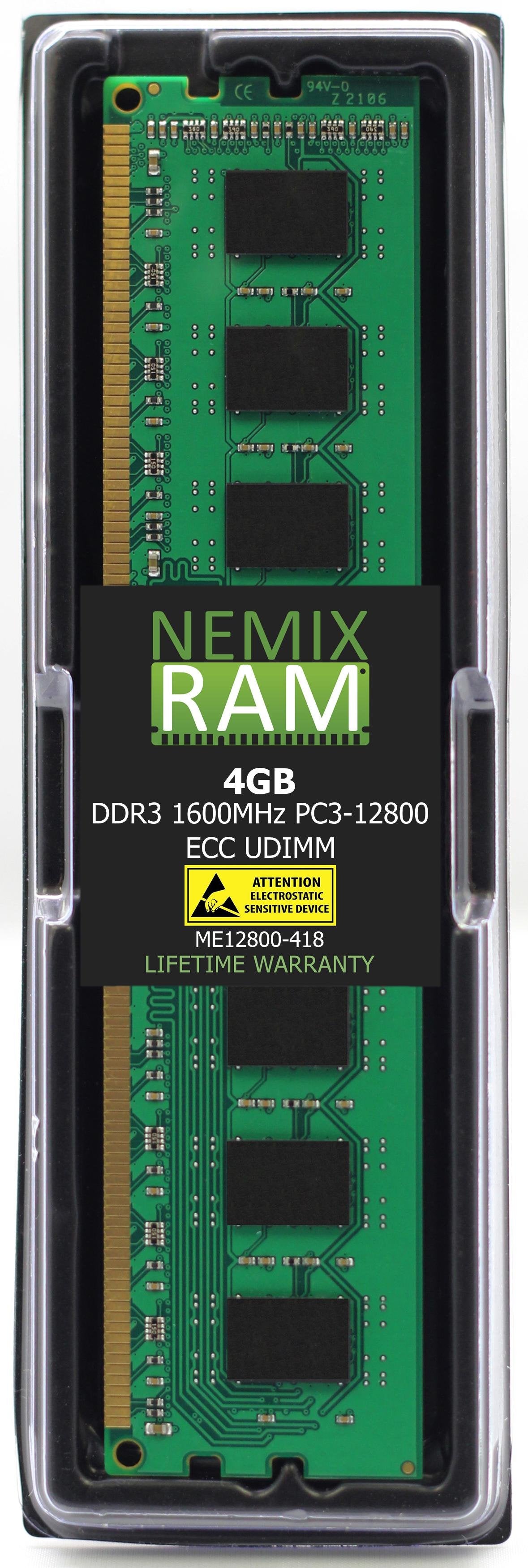 NEMIX RAM Memory Upgrade equivalent to ASUSTOR AS7R-RAM4GEC ECC UDIMM Memory Module
