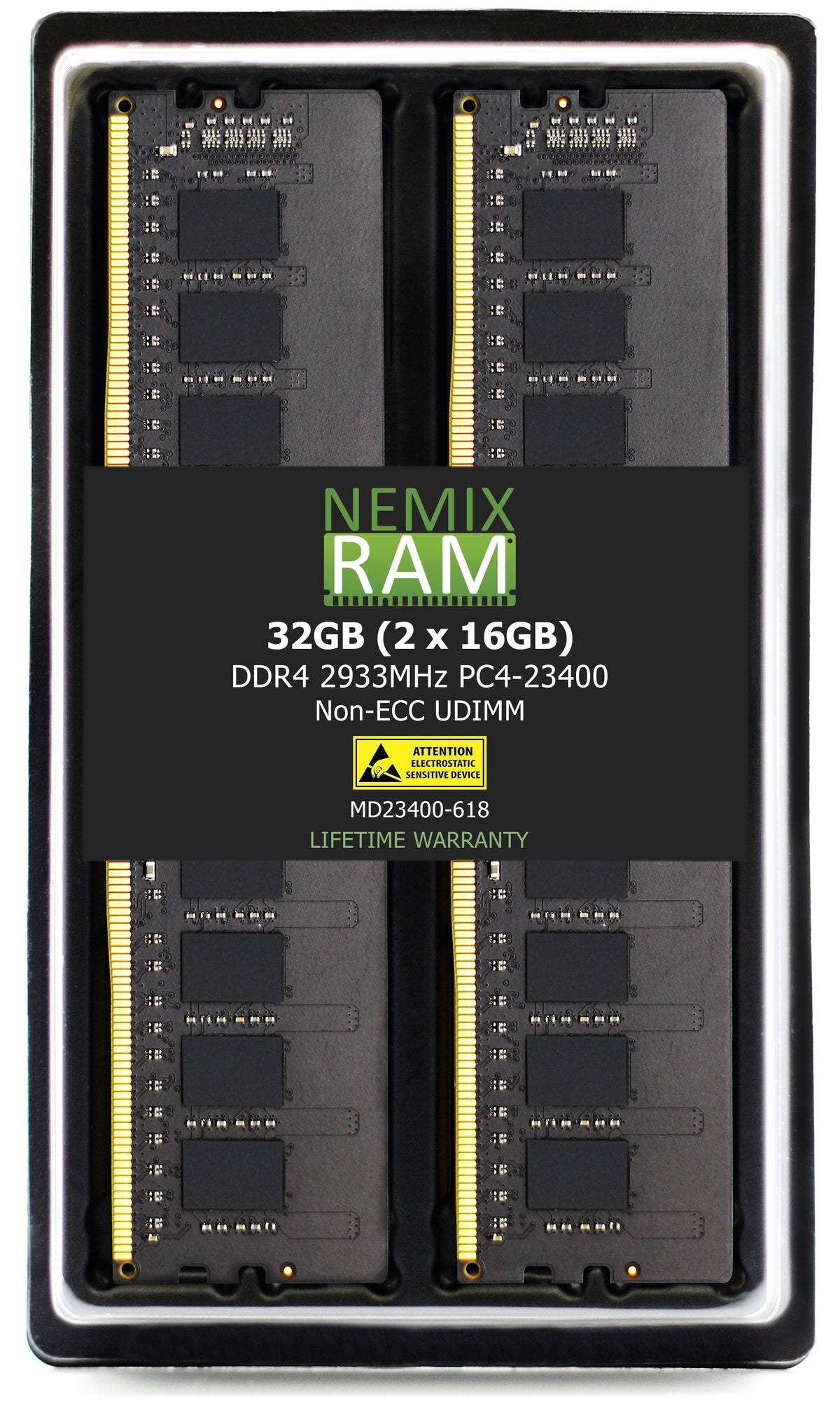 Dell Vostro 3881 Desktop - DDR4 2933MHz PC4-23400 - NON-ECC UDIMM