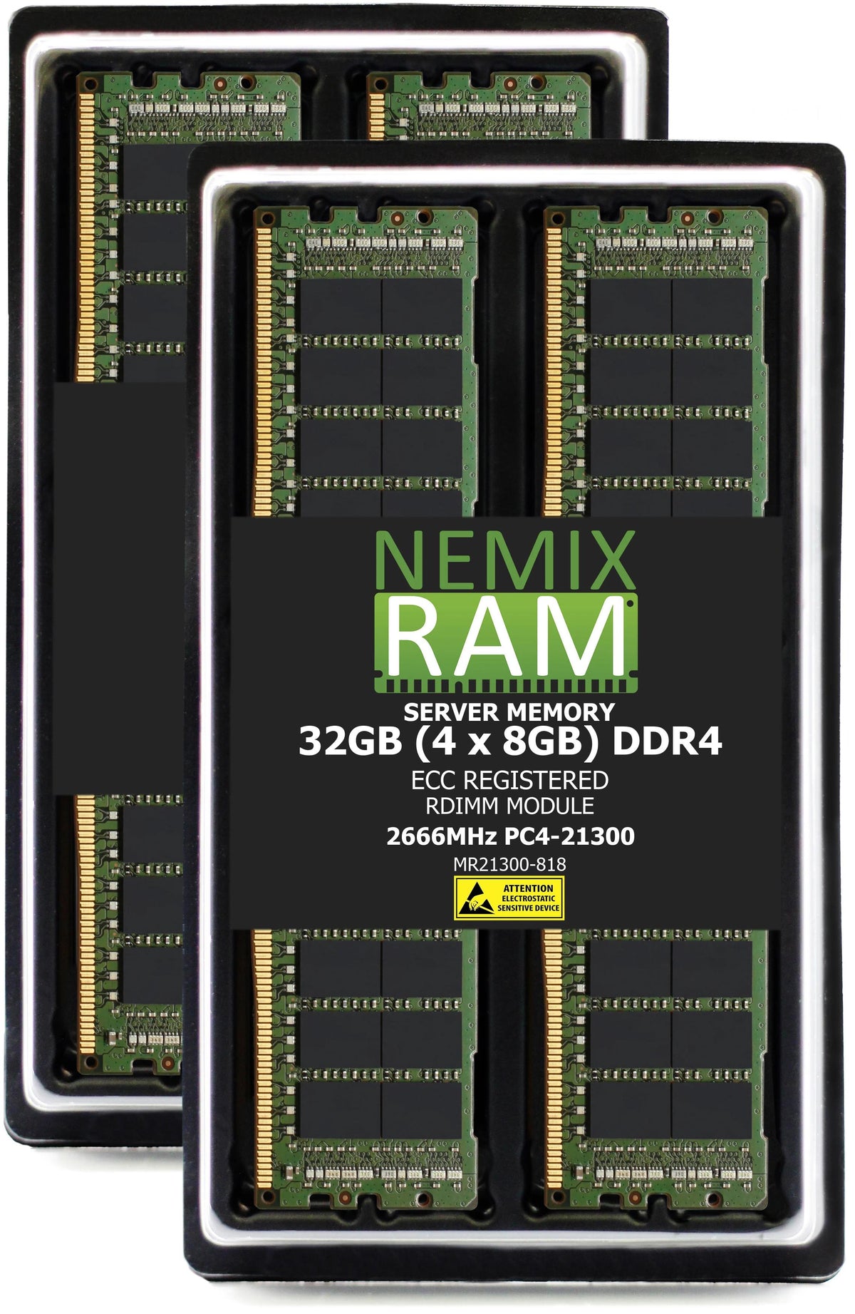 Dell PowerEdge XR2 Rack Server - DDR4 2666MHz PC4-21300 - RDIMM