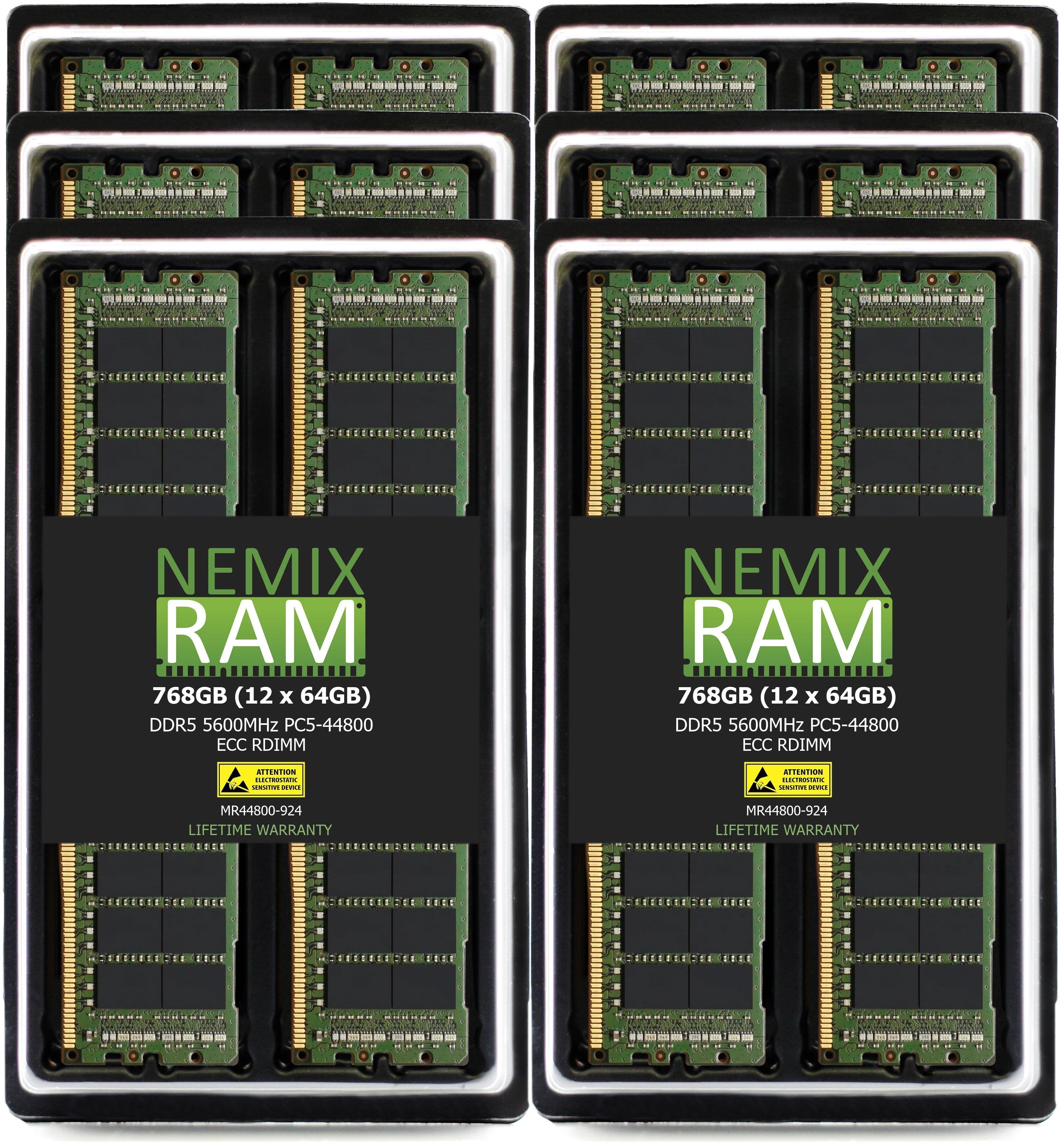 DDR5 5600MHz PC5-44800 RDIMM
