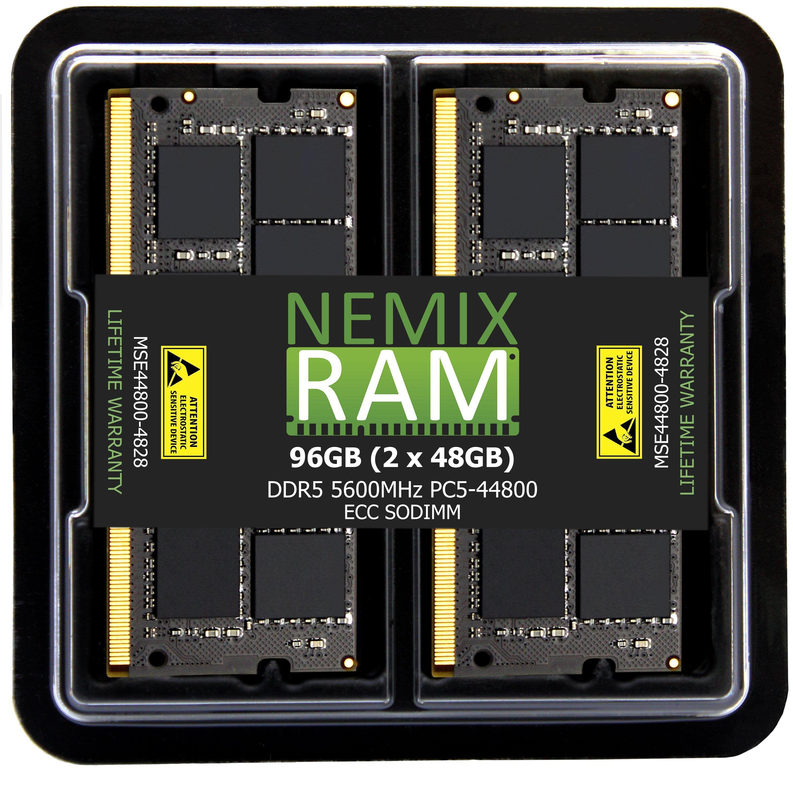 DDR5 5600MHz PC5-44800 ECC 262-pin SODIMM