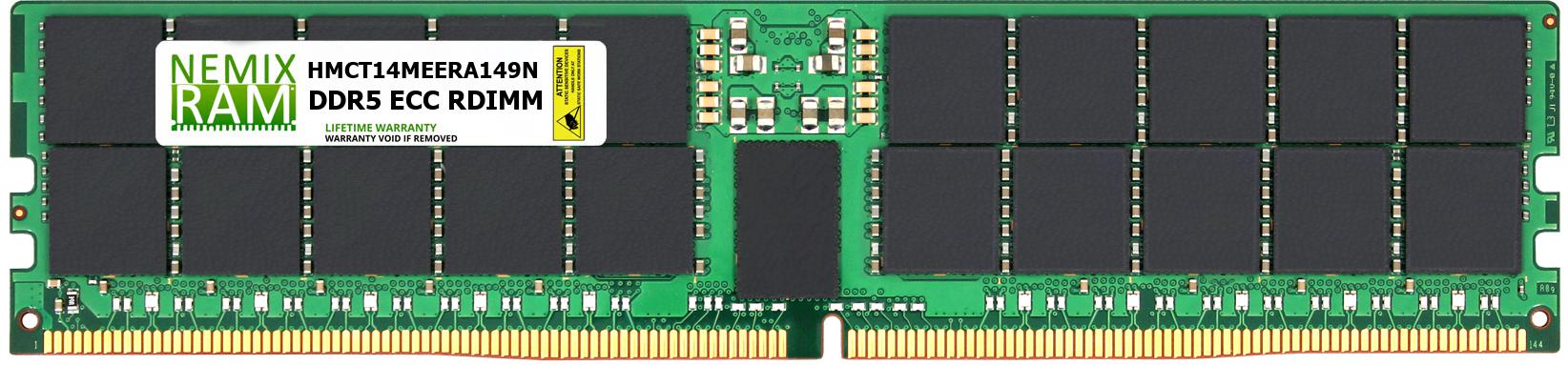 NEMIX RAM 256GB DDR5 4800MHz PC5-38400 ECC RDIMM Compatible with Hynix HMCT14MEERA149N