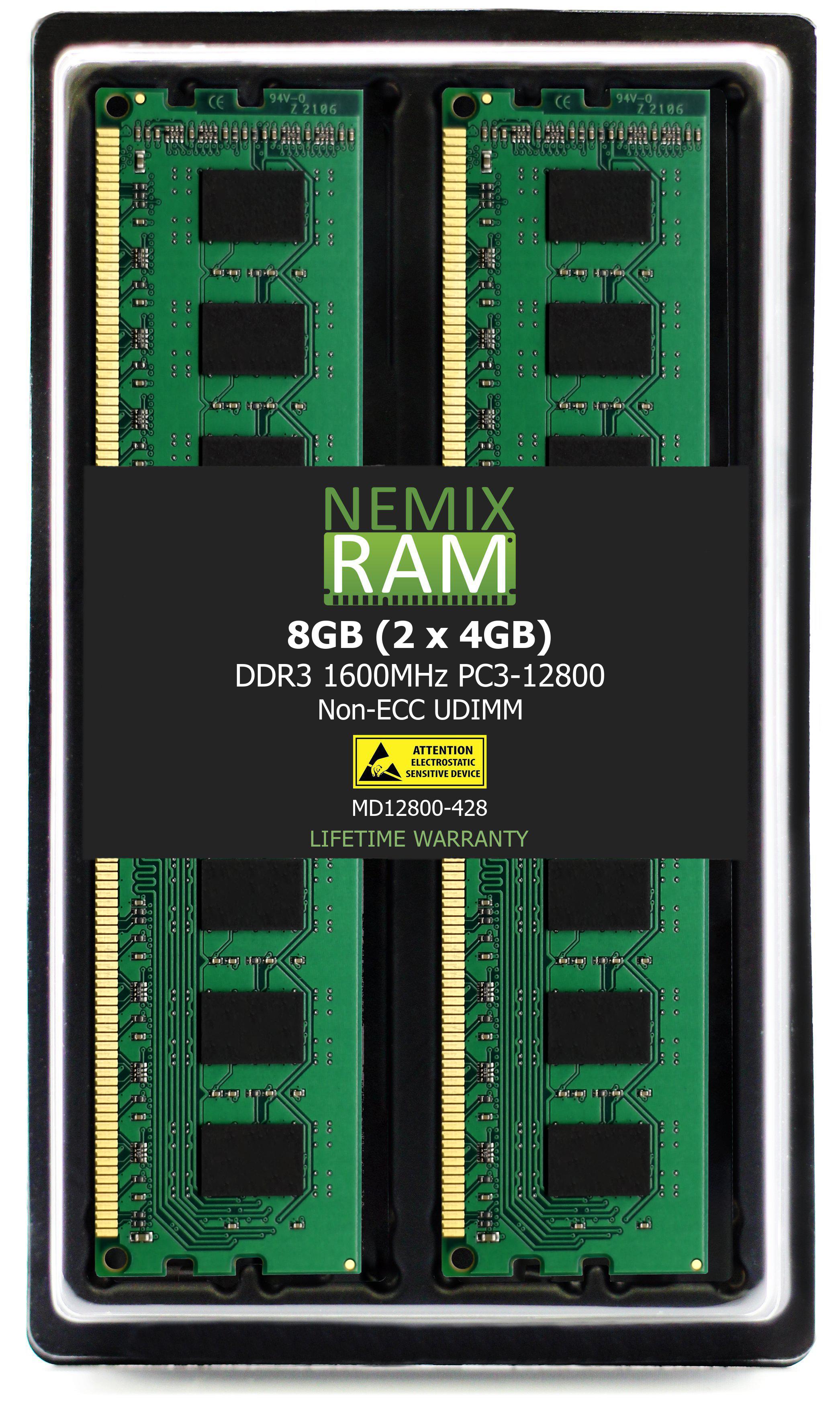 NEMIX RAM Memory Upgrade equivalent to ASUSTOR AS7R-RAM4G UDIMM Memory Module