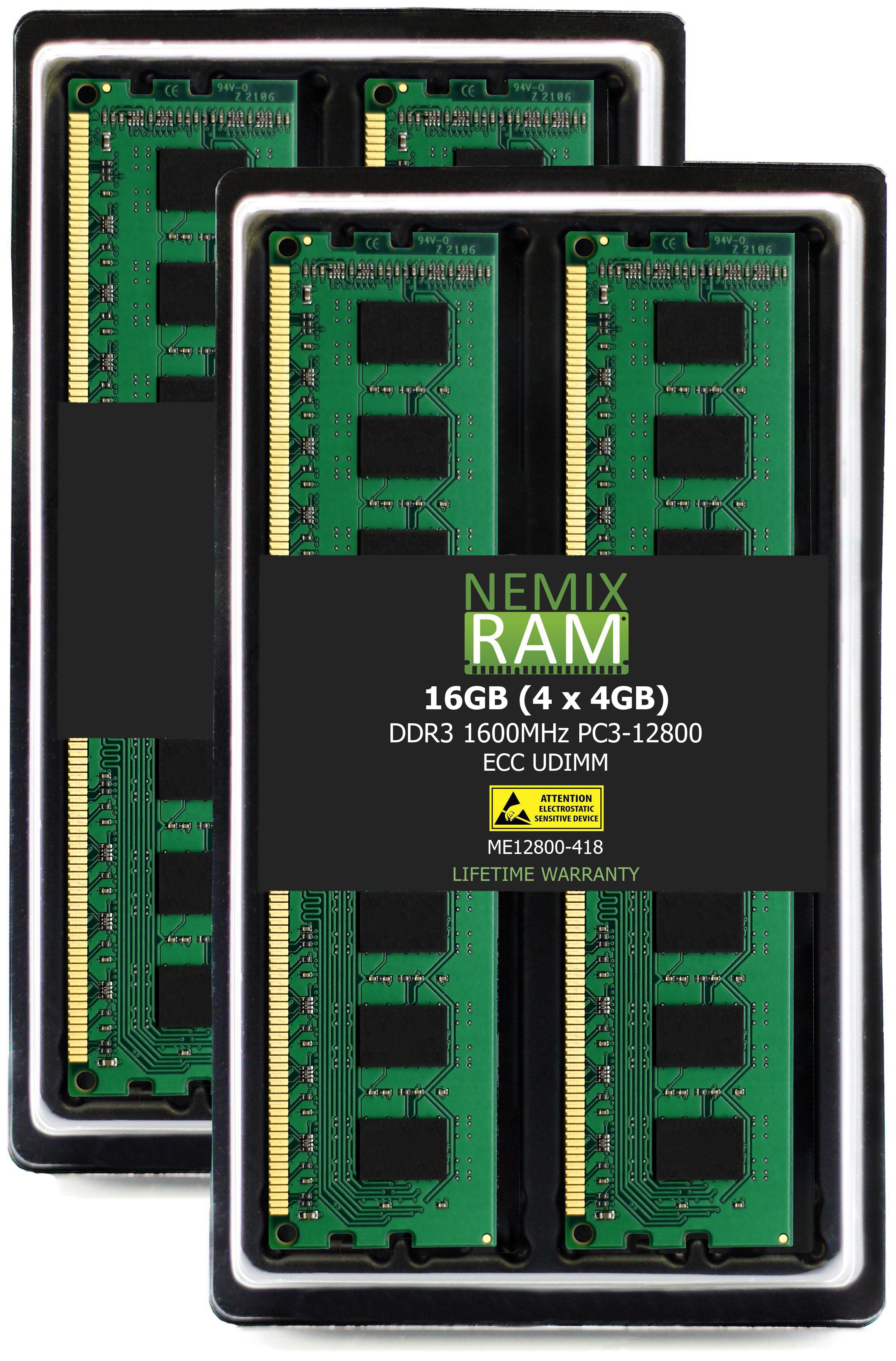 NEMIX RAM Memory Upgrade equivalent to ASUSTOR AS7R-RAM4GEC ECC UDIMM Memory Module