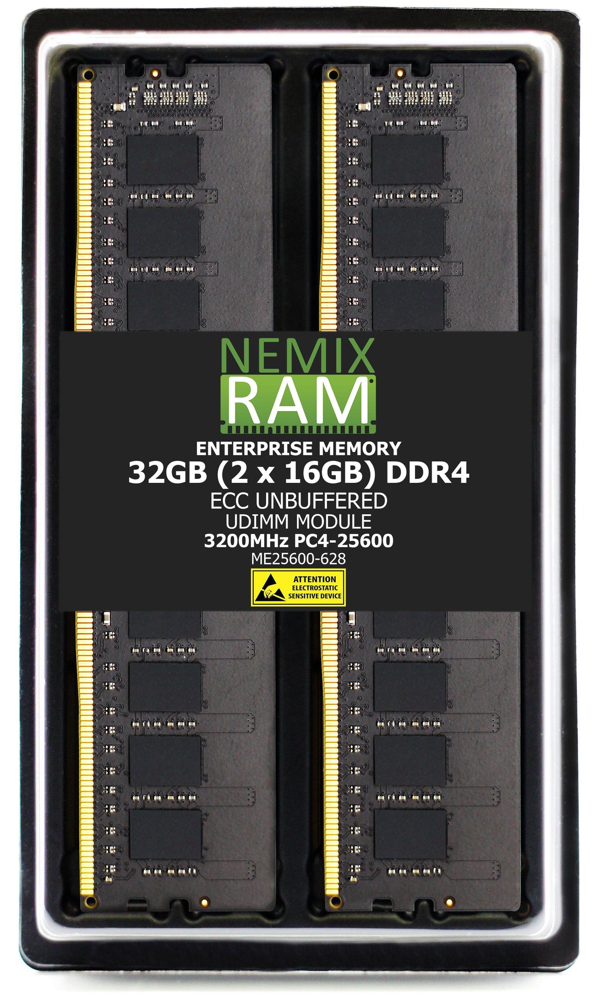 SYNOLOGY OEM Compatible D4EU01-16G | 16GB DDR4 3200MHz PC4-25600 ECC UDIMM