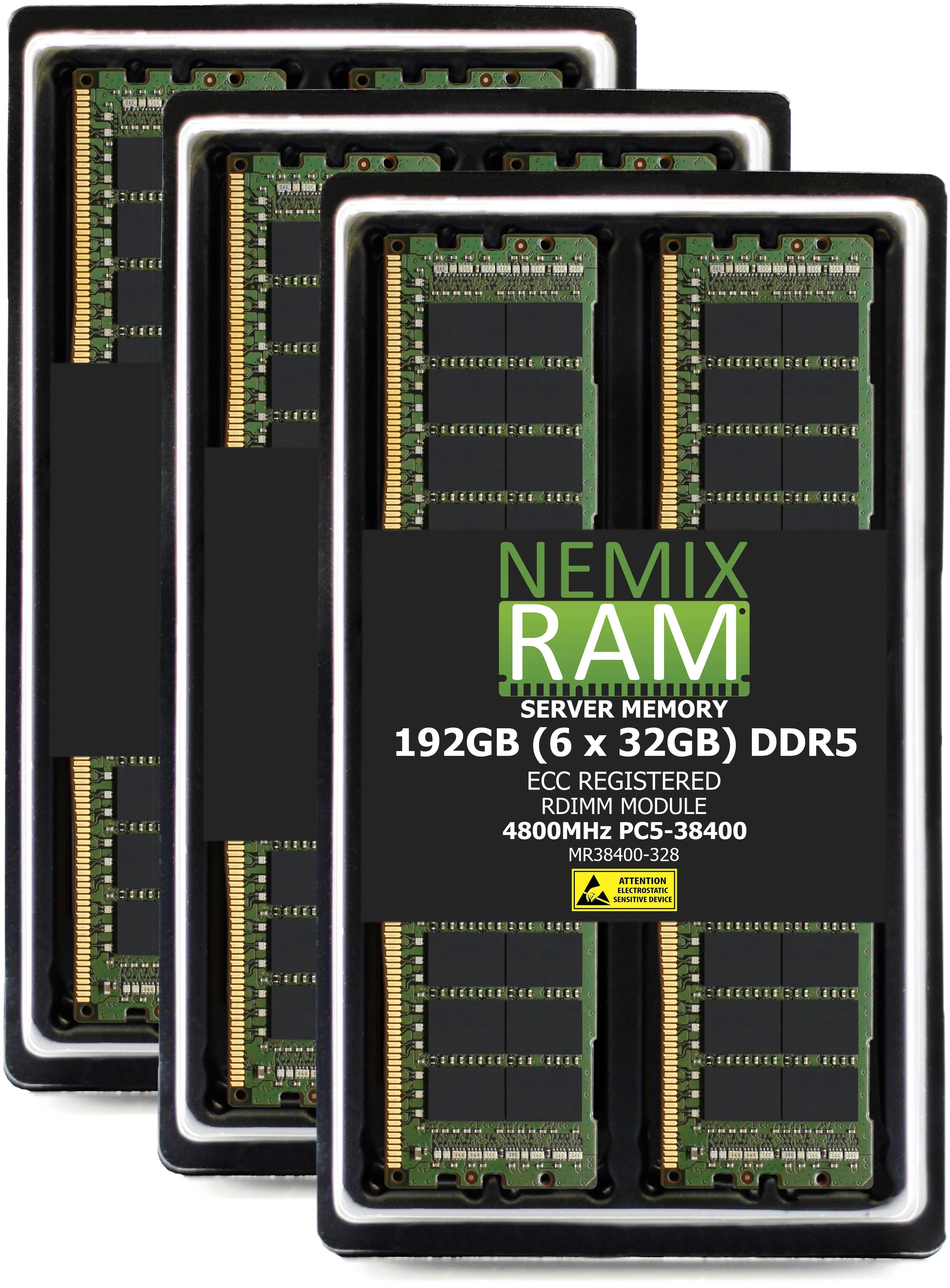 DDR5 4800MHz PC5-38400 RDIMM 2Rx4
