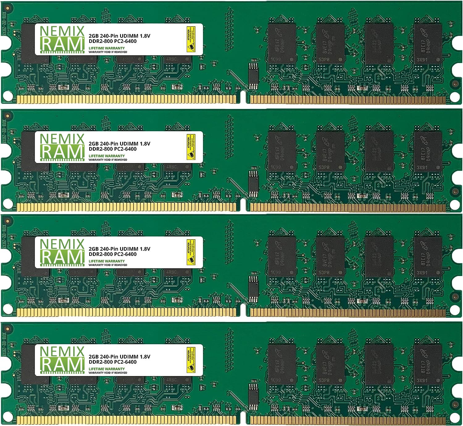 DDR2 UDIMM Desktop PC RAM Memory Upgrade