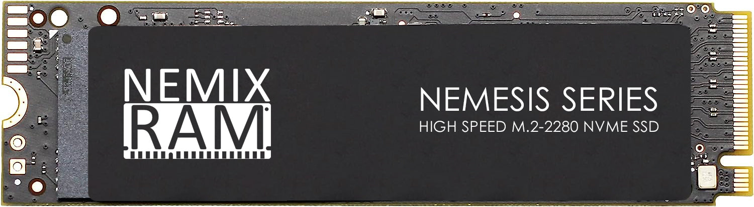 NEMIX RAM NEMESIS Series M.2 2280 Gen4 NVMe SSD for Playstation 5 & PC Gaming Machines Fastest Read Speeds up to 7415mbps and Max Write Speeds of 6,800 MB/s Supports PCIe4 (PCIe3 Backward Compatible)