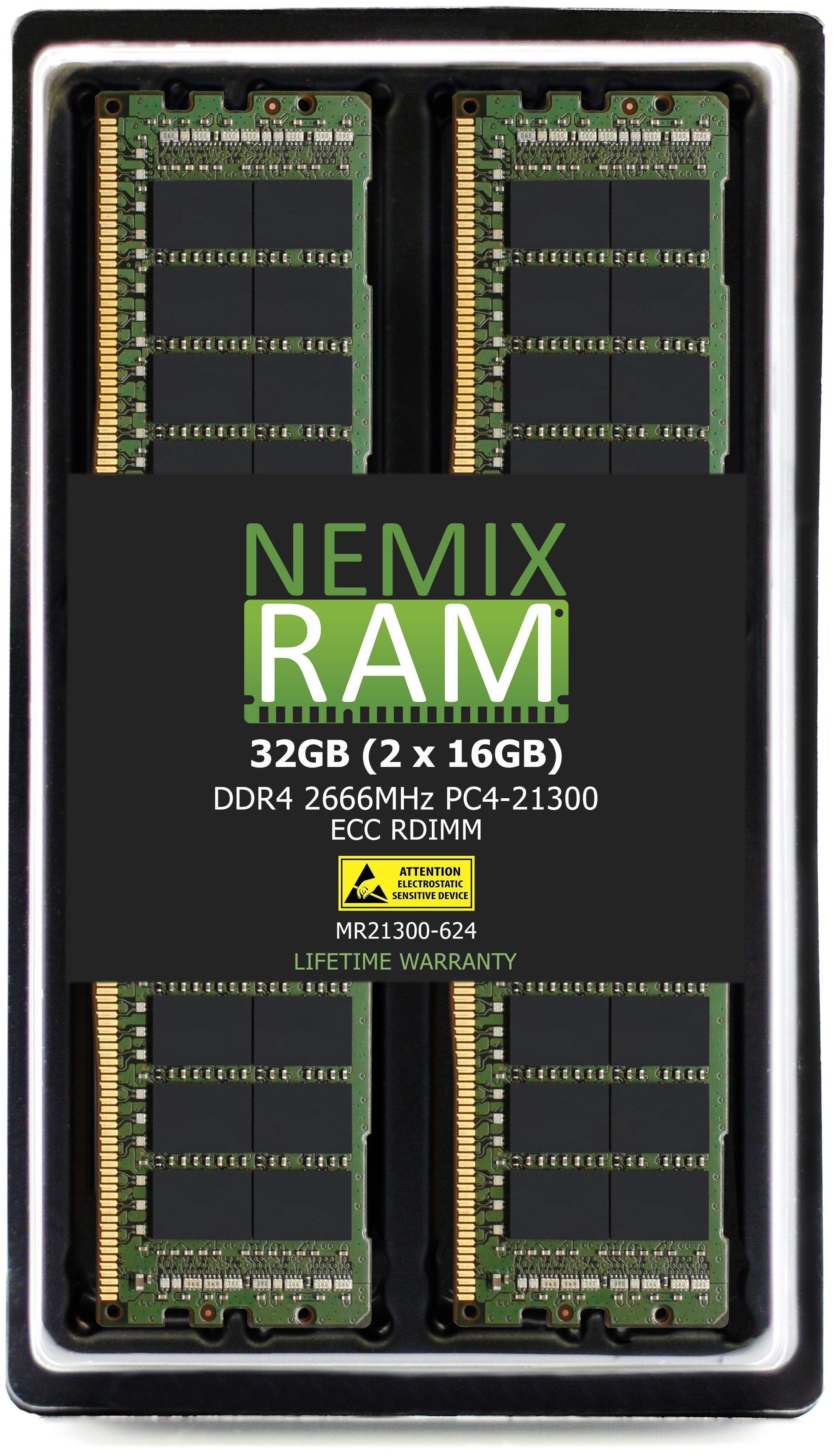 DDR4 2666MHZ PC4-21300 ECC RDIMM Compatible with Synology FlashStation FS3410