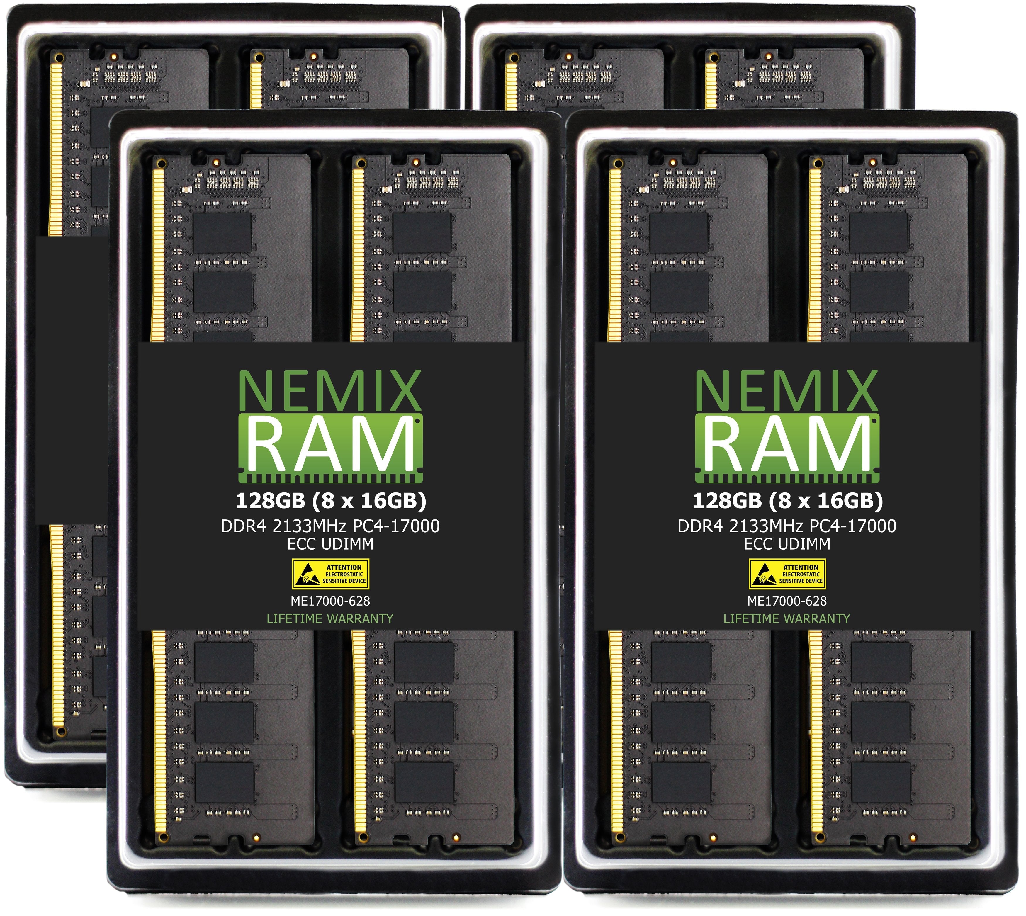 DDR4 2133MHZ PC4-17000 ECC UDIMM 2RX8