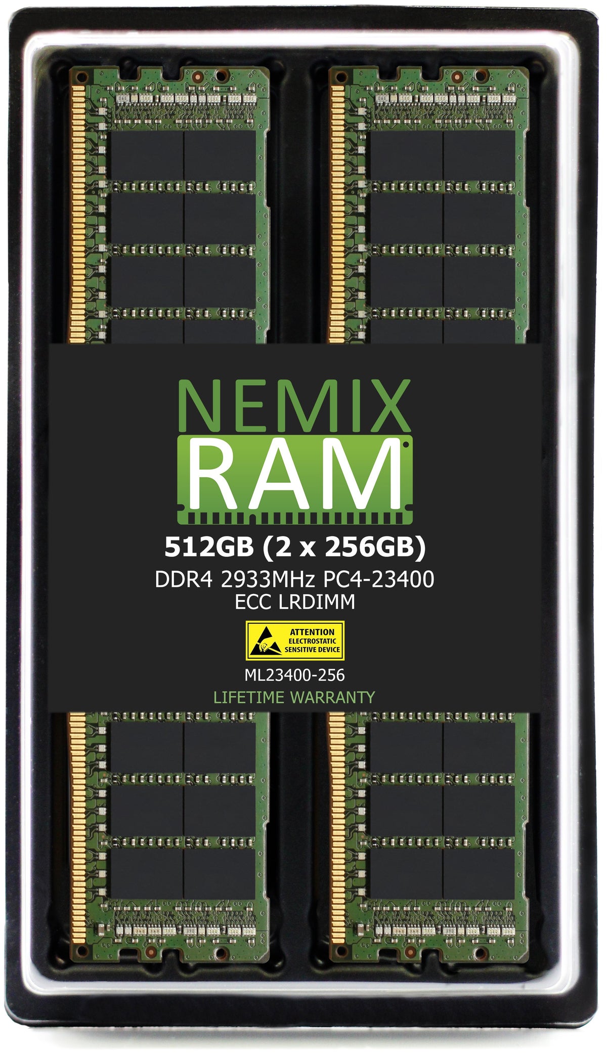 ASRock Rack ROMED8-2T - DDR4 2400MHz PC4-19200 - LRDIMM