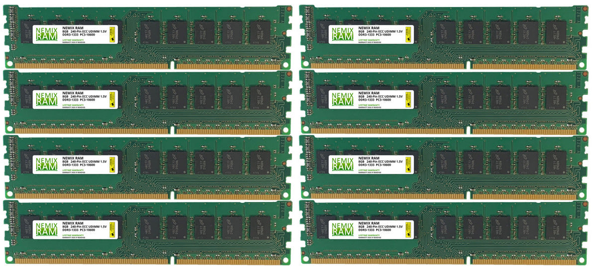 DDR3 1333MHZ PC3-10600 ECC UDIMM 2RX8