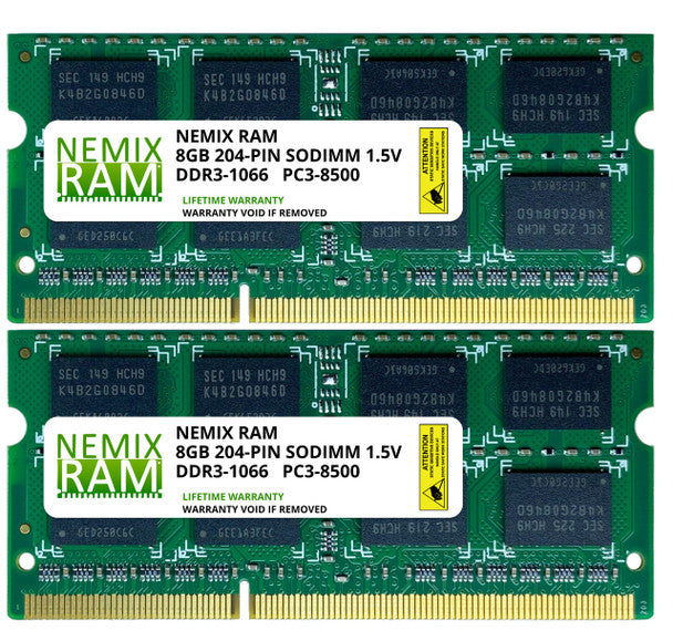 DDR3 1066MHZ PC3-8500 SODIMM 2RX8