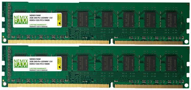 DDR3 1333MHZ PC3-10600 UDIMM 2RX8