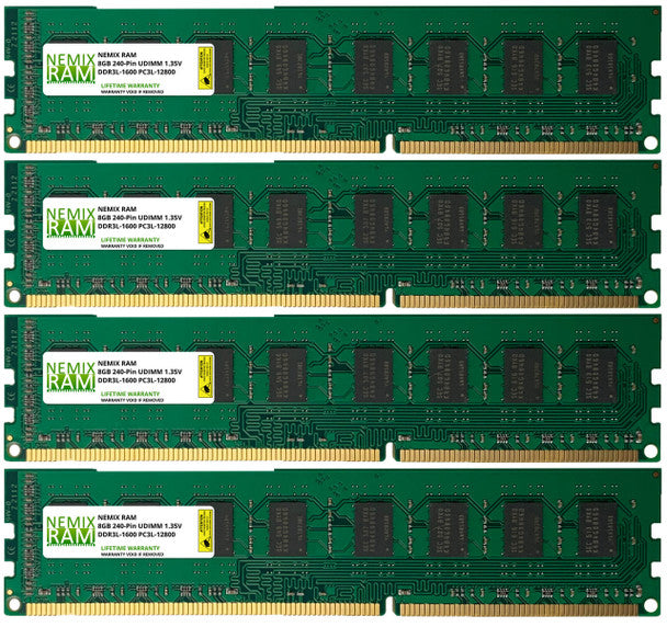 DDR3 1600MHZ PC3-12800 ECC UDIMM 2RX8