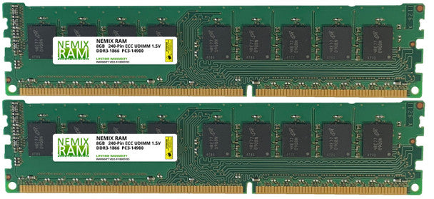DDR3 1866MHZ PC3-14900 ECC UDIMM 2RX8