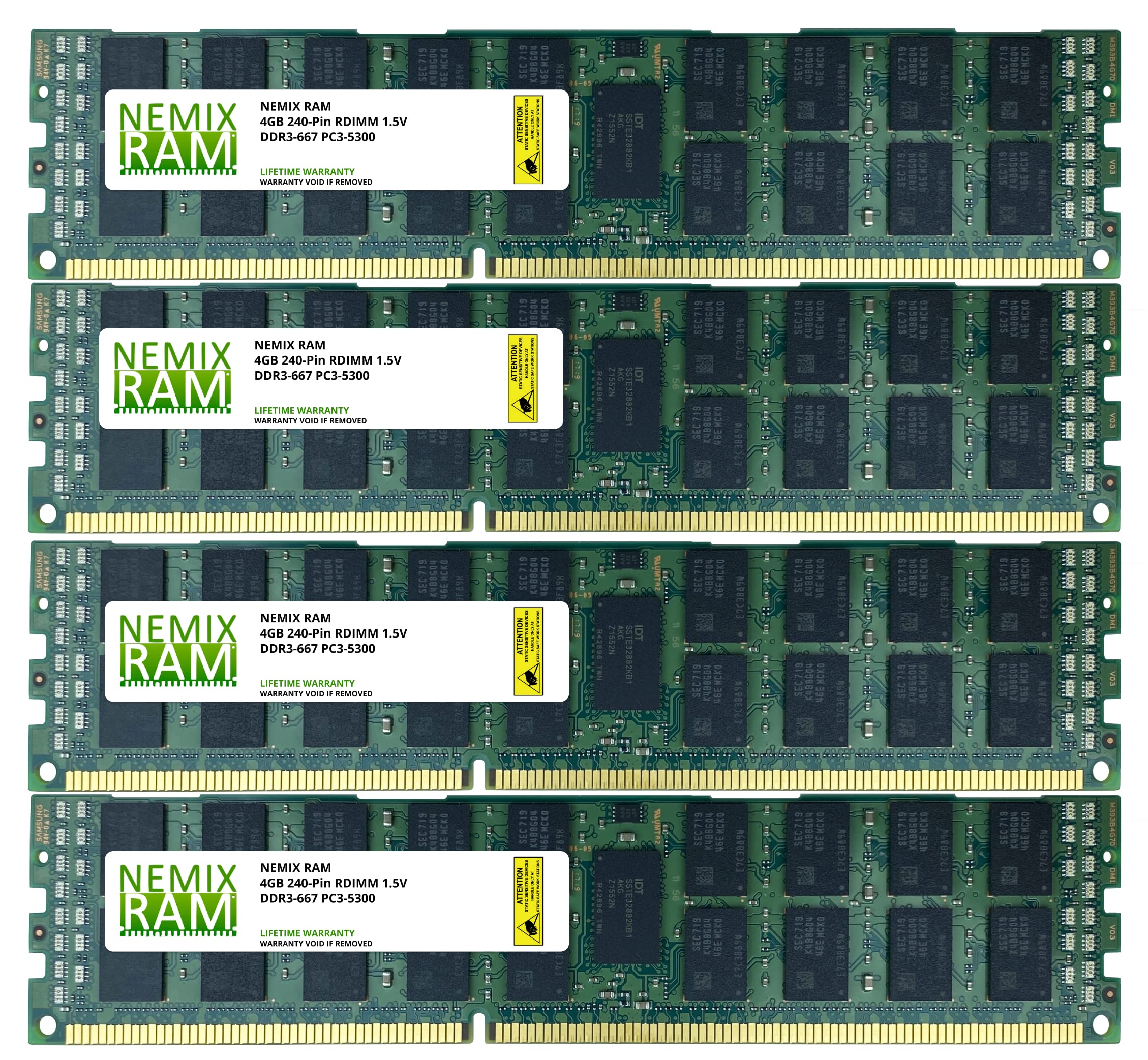 DDR2 RDIMM Server RAM Memory Upgrade