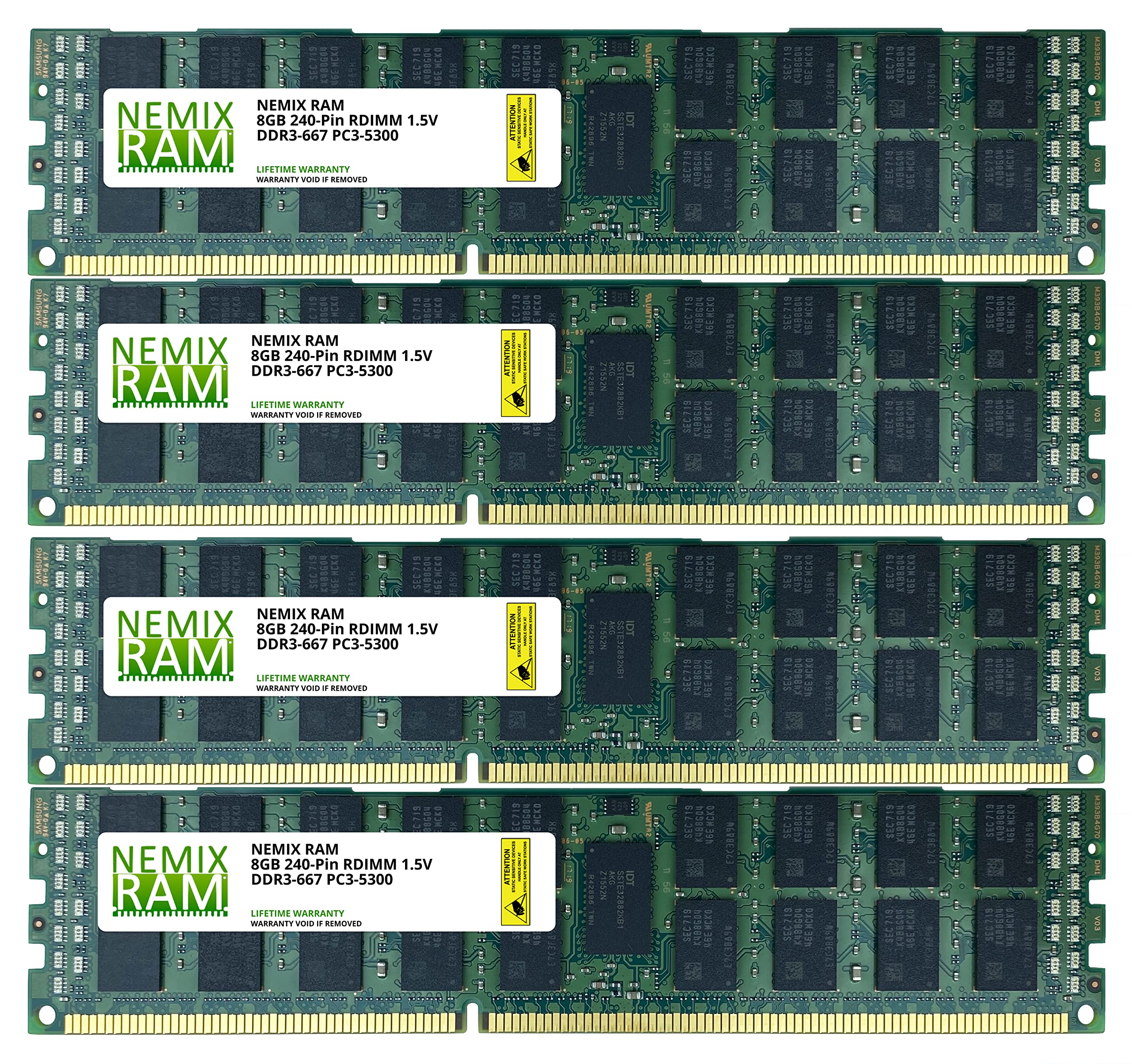 DDR2 RDIMM Server RAM Memory Upgrade