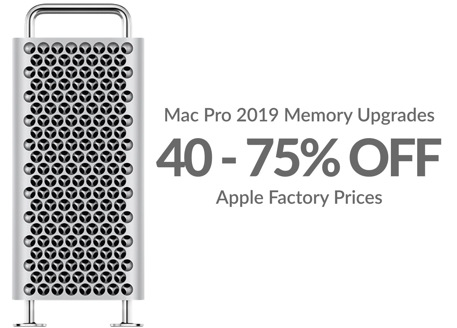 Mac Memory Upgrade 30-40% off Apple Factory Prices