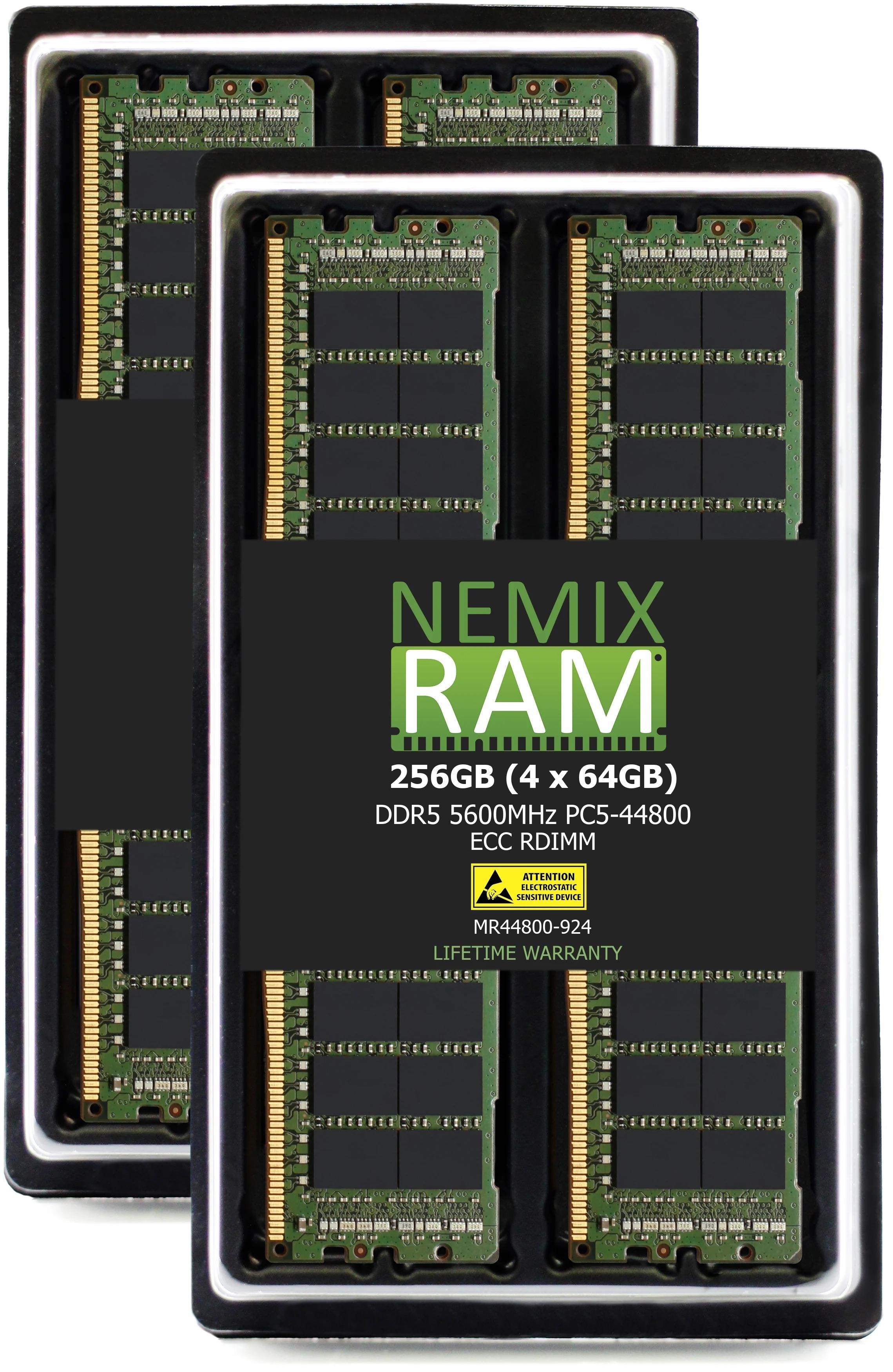 DDR5 5600MHz PC5-44800 RDIMM 2Rx4