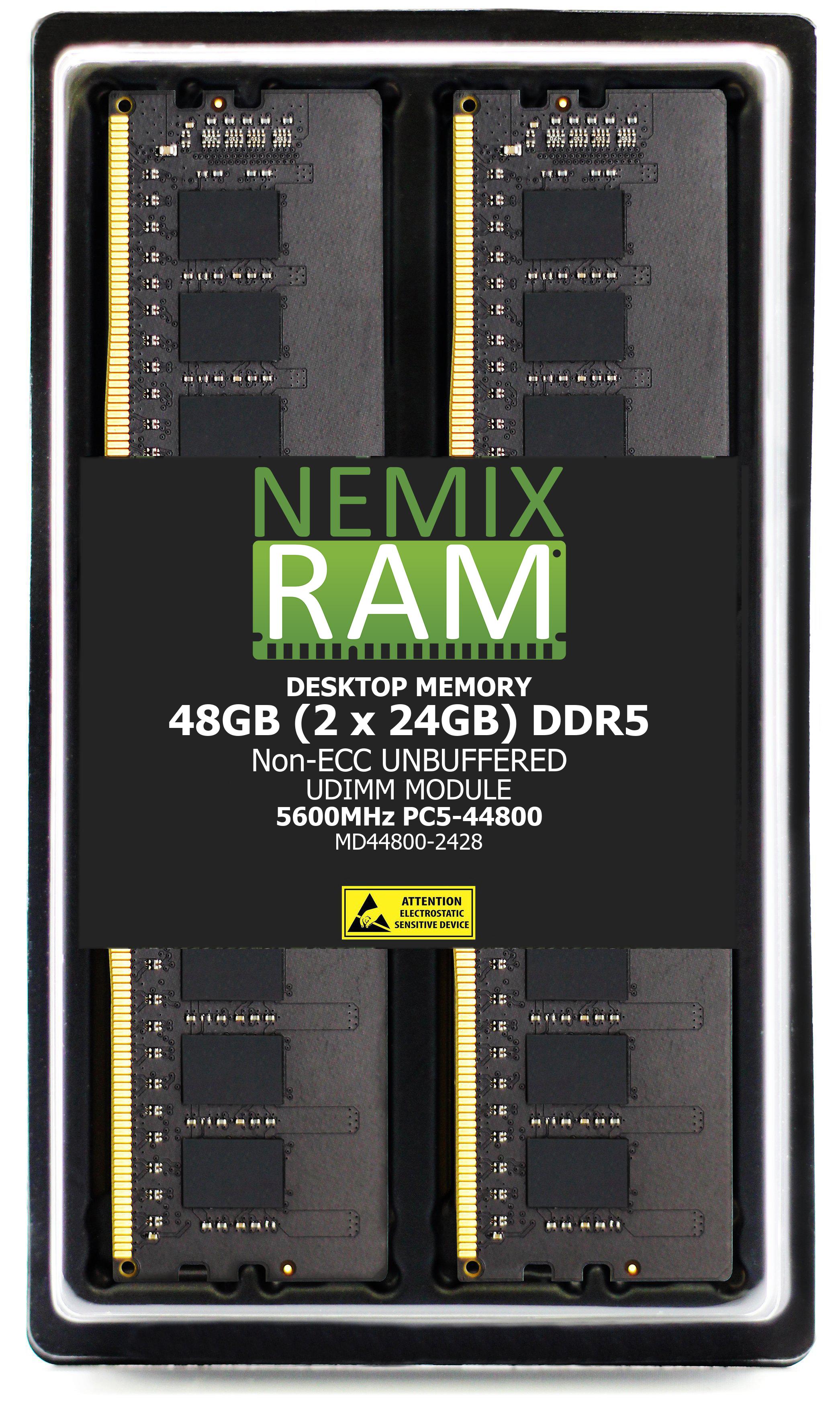 NEMIX RAM Memory Compatible with MSI MPG Z890I Edge TI WiFi AI PC Gaming Motherboard