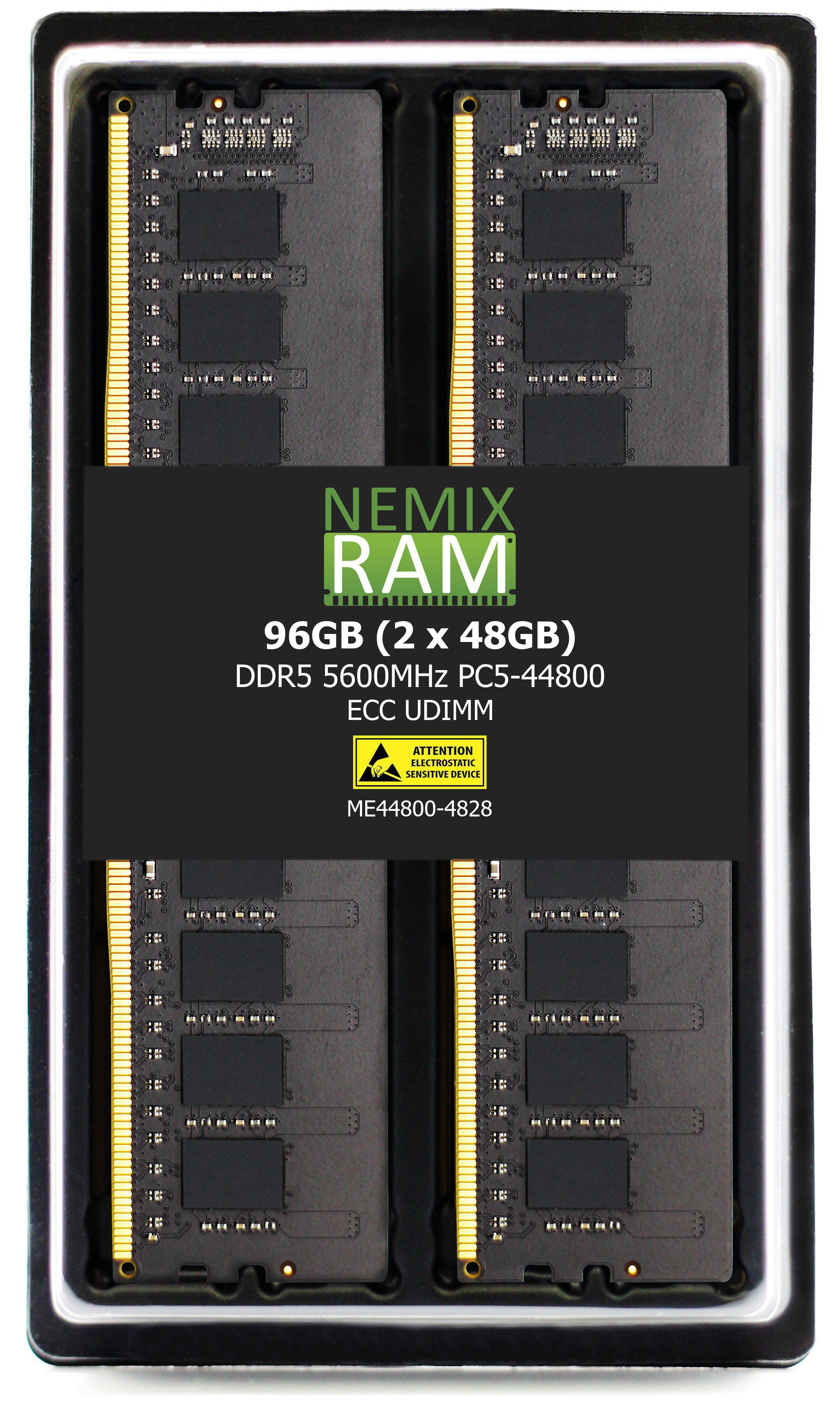 NEMIX RAM Memory Compatible with Supermicro H13SRD-F/H13SRE-F Motherboard - DDR5 5600MHz PC5-44800