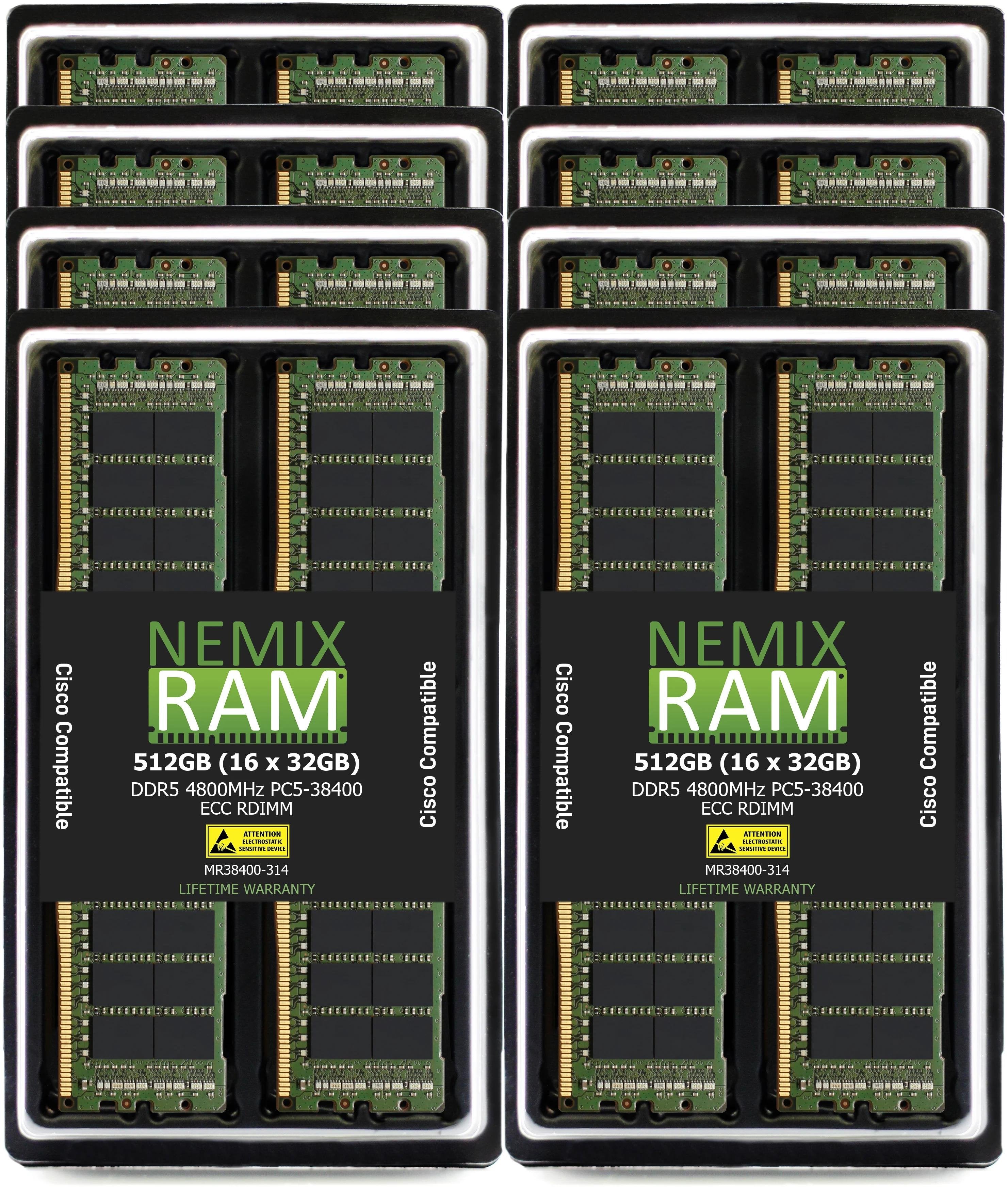 ASUS - 2U4N High Density Immersion Cooling Server RS720Q-E11-IM Memory Upgrade