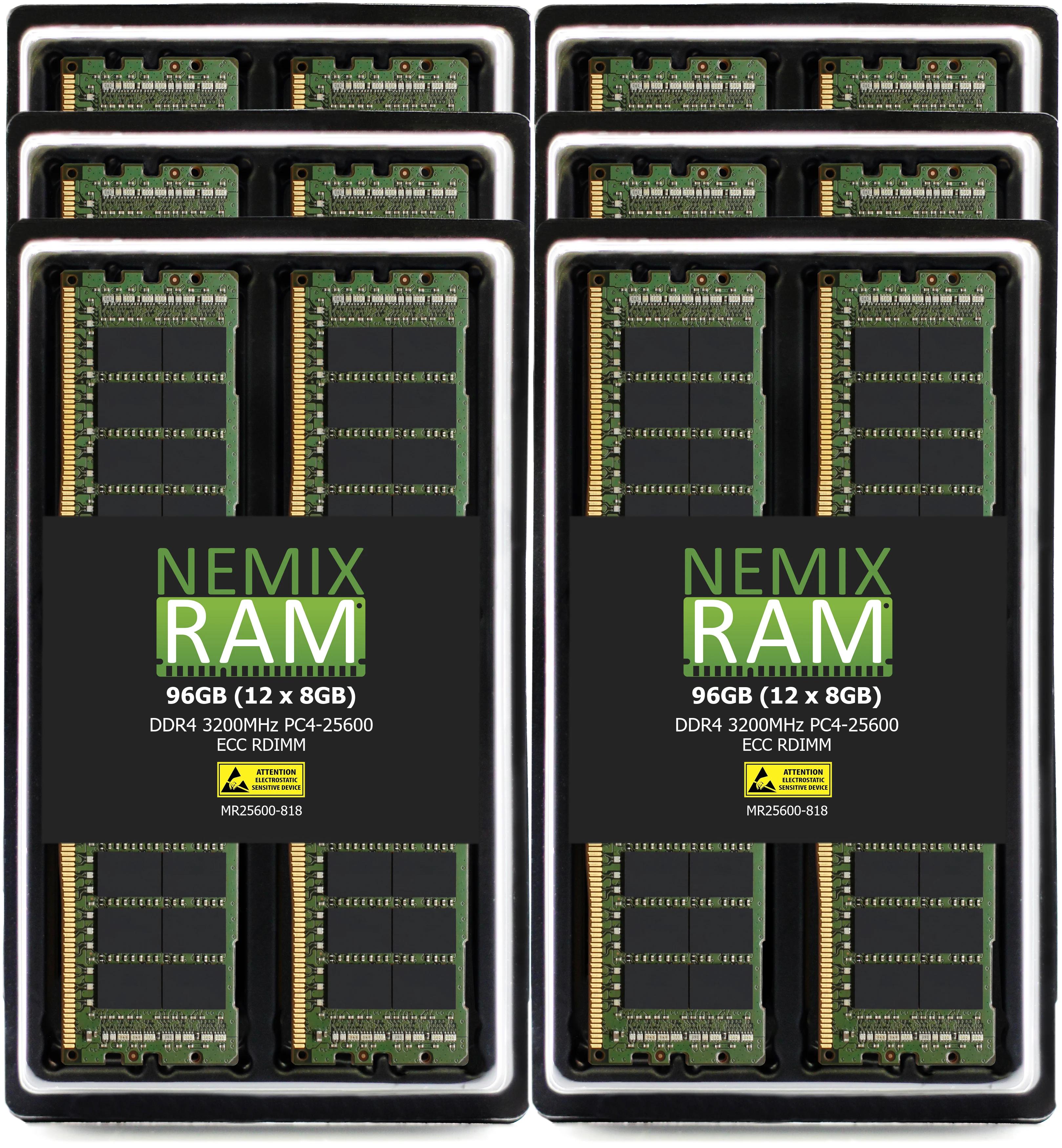 THINKMATE - GPX-PS4-12A1-2GPU|GPX-PS4-12A1-4GPU GPU-Optimized Servers Memory Upgrade