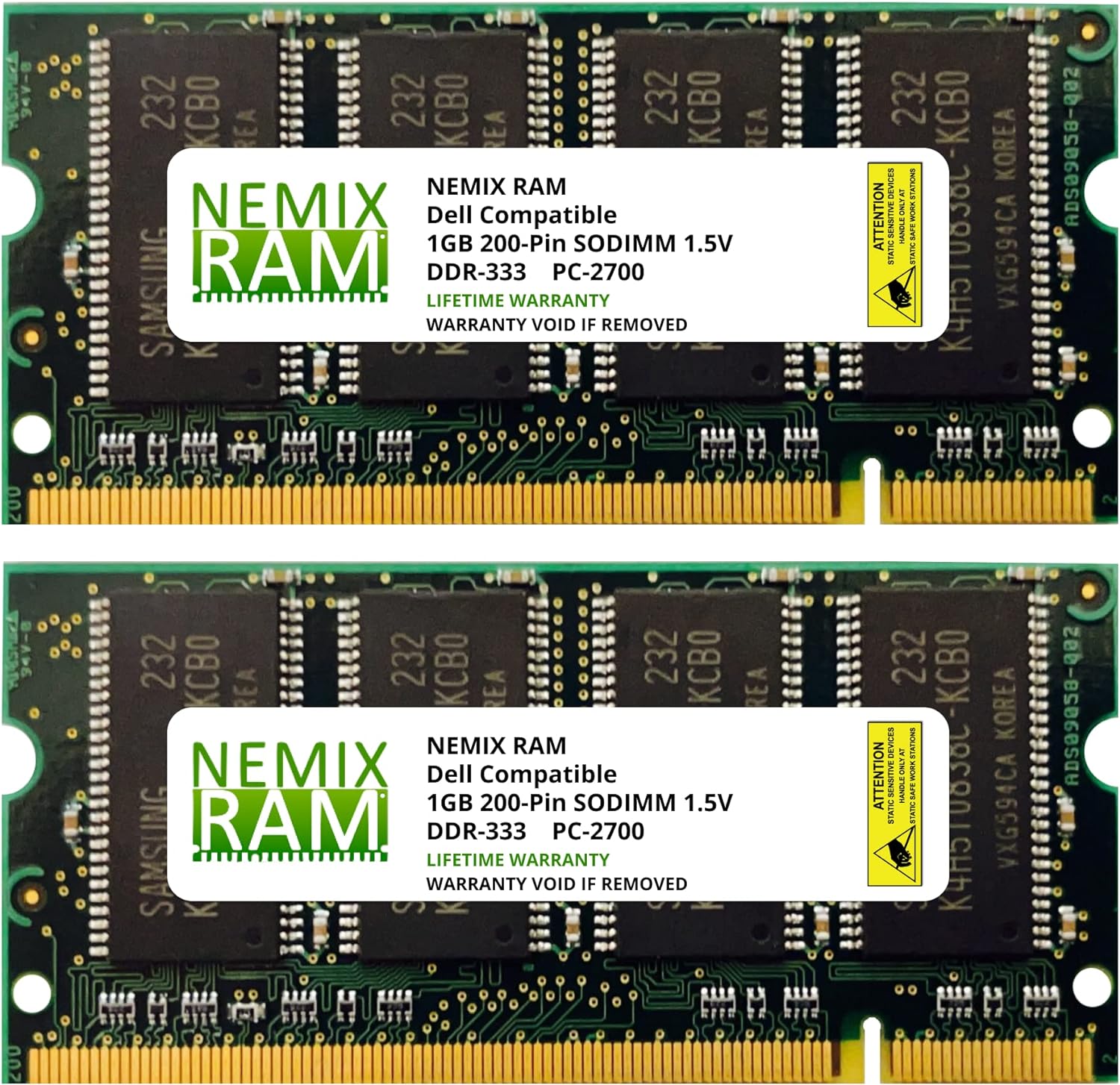 DELL - SNP1Y255CK2/2G A7548315 Memory Upgrade