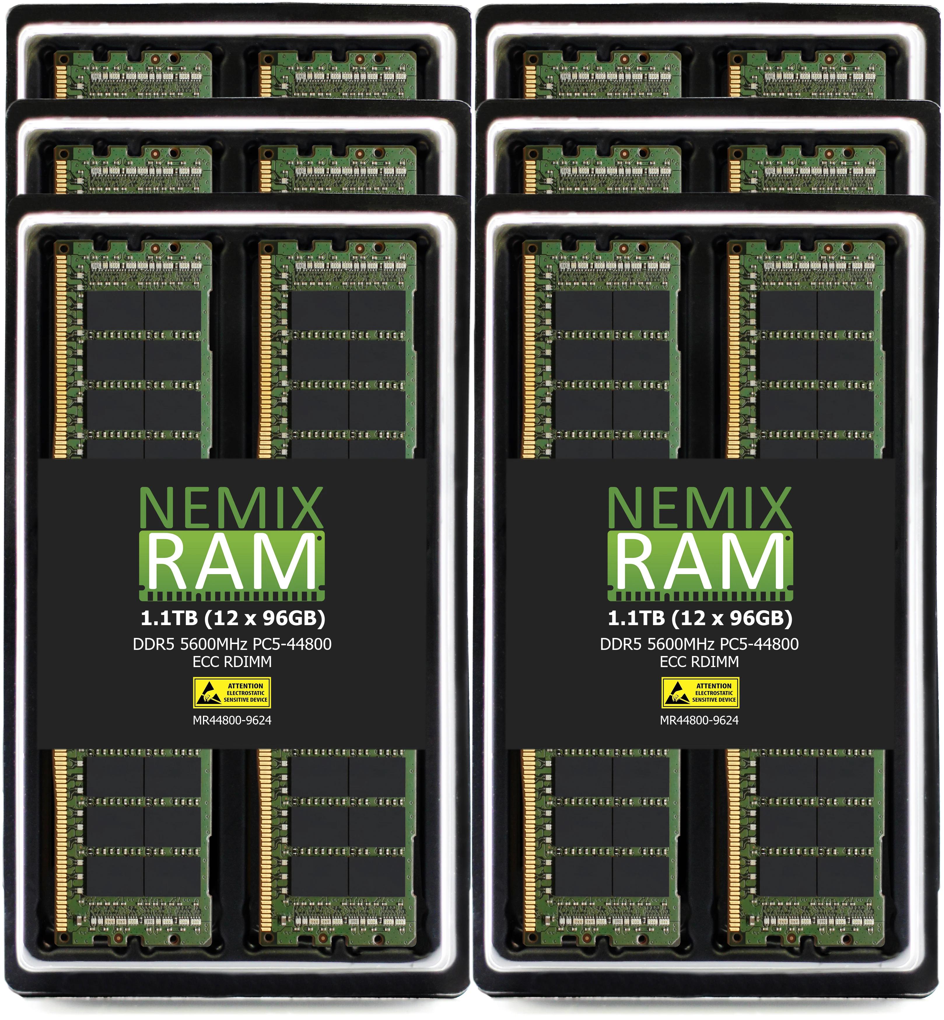 NEMIX RAM Memory Compatible with Supermicro H13SSW Motherboard - DDR5 5600MHz PC5-44800