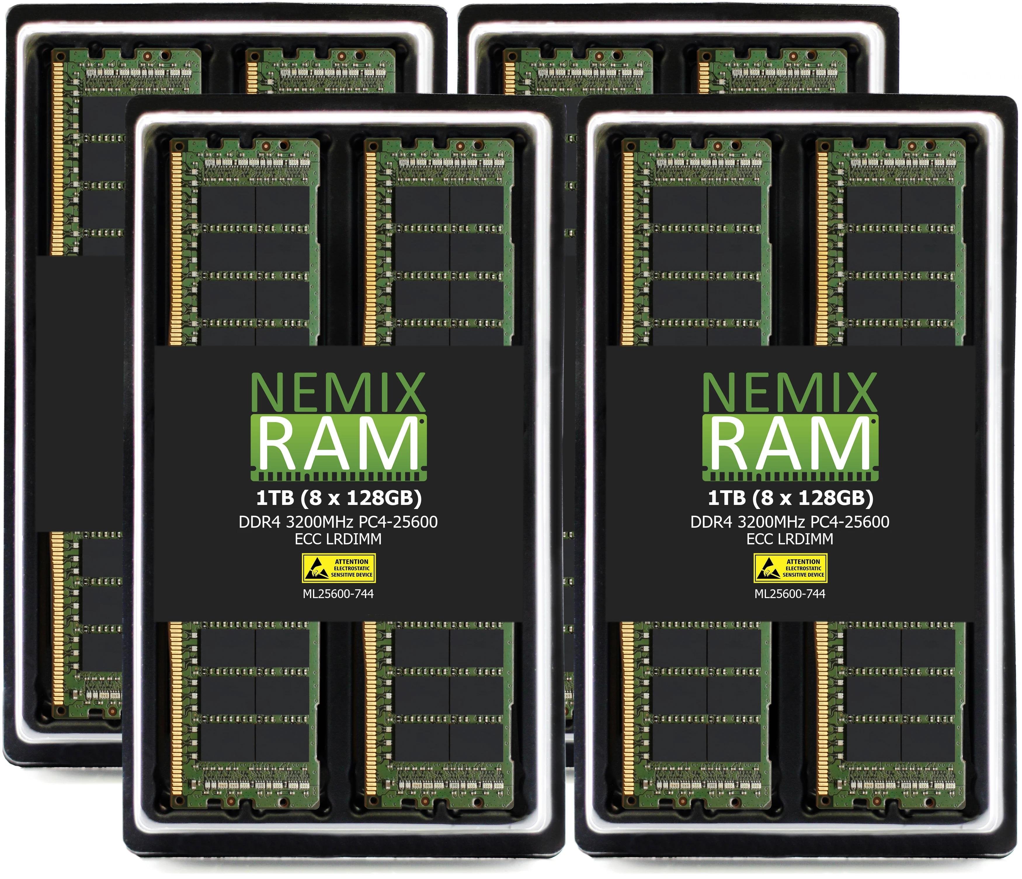 NEMIX RAM Memory Compatible with Hypertec ORION RS525U-G5C-24N2G/12S2G Rack Server - LRDIMM