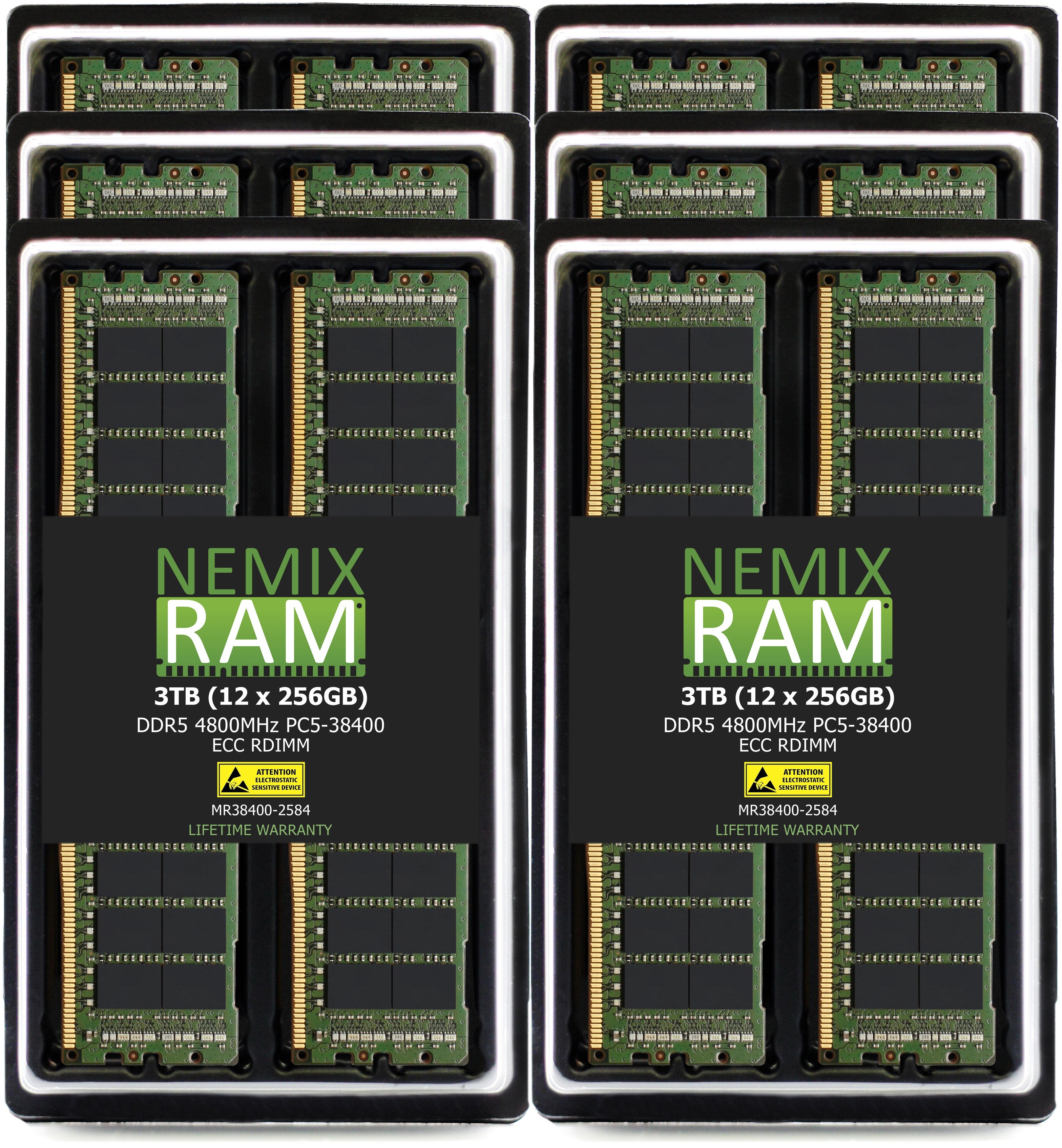 ASUS - 2U4N High Density Immersion Cooling Server RS720Q-E11-IM Memory Upgrade