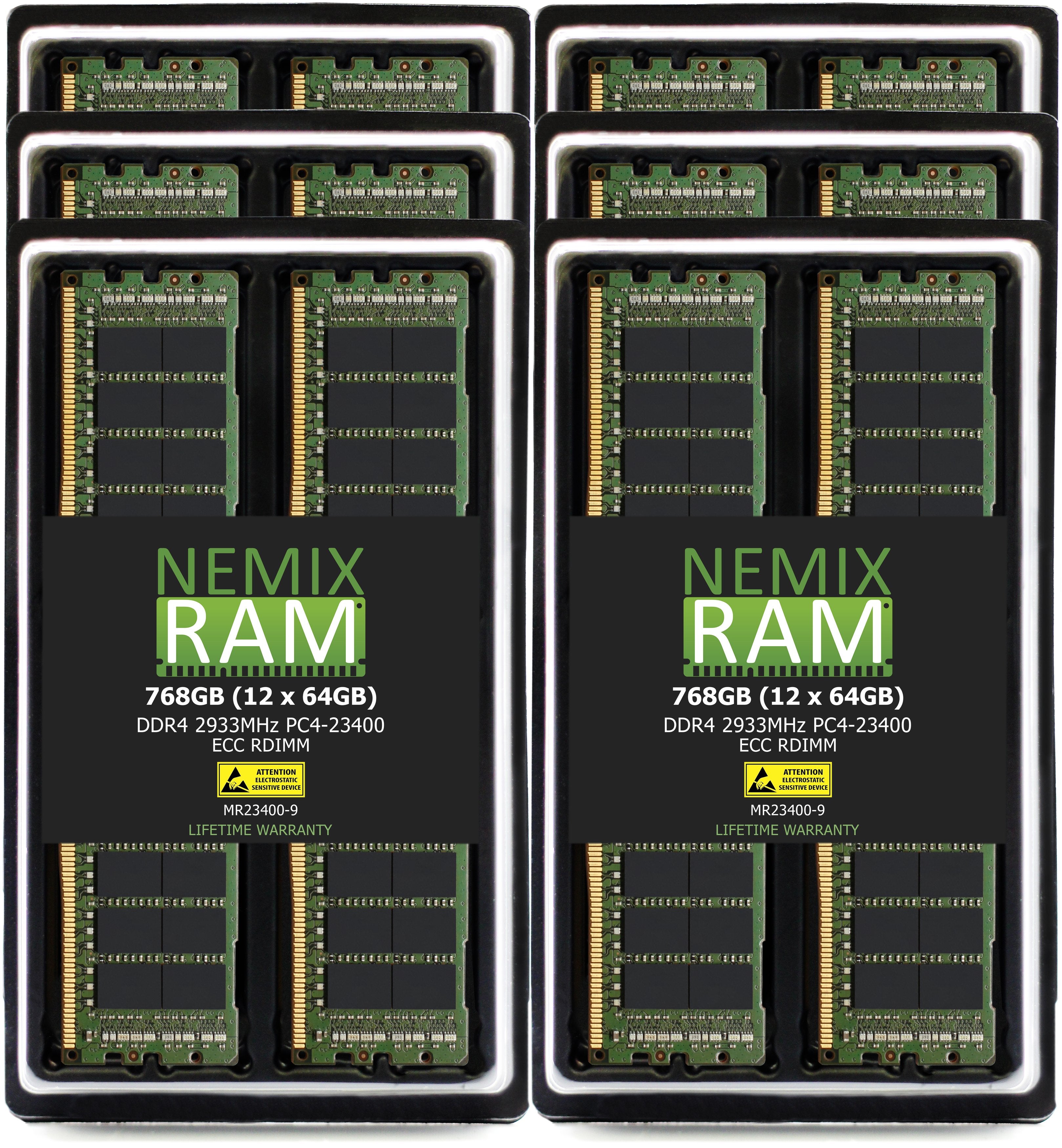 NEMIX RAM Memory Compatible with ASUS WS C621E SAGE Workstation Motherboard - DDR4 2933MHz PC4-23400