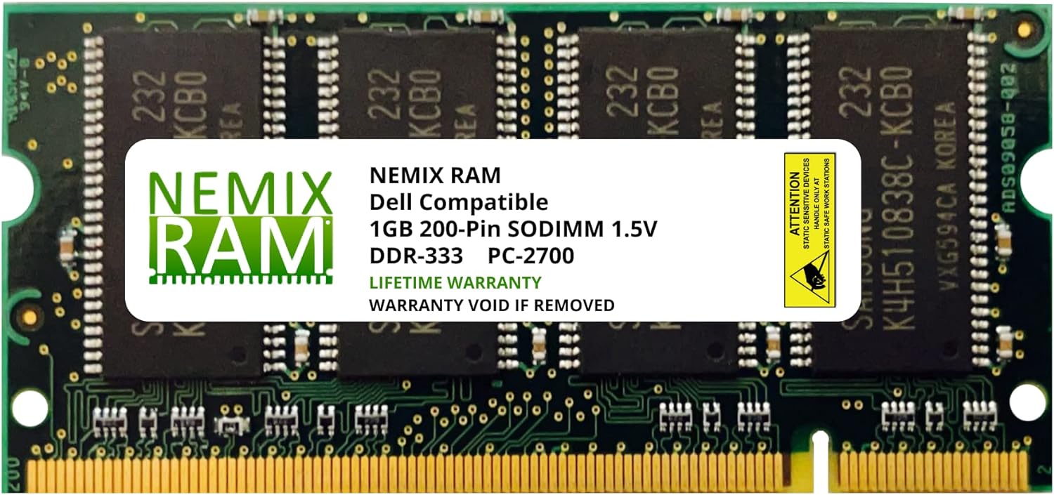 DELL - SNP1Y255C/1G A6993891 Memory Upgrade