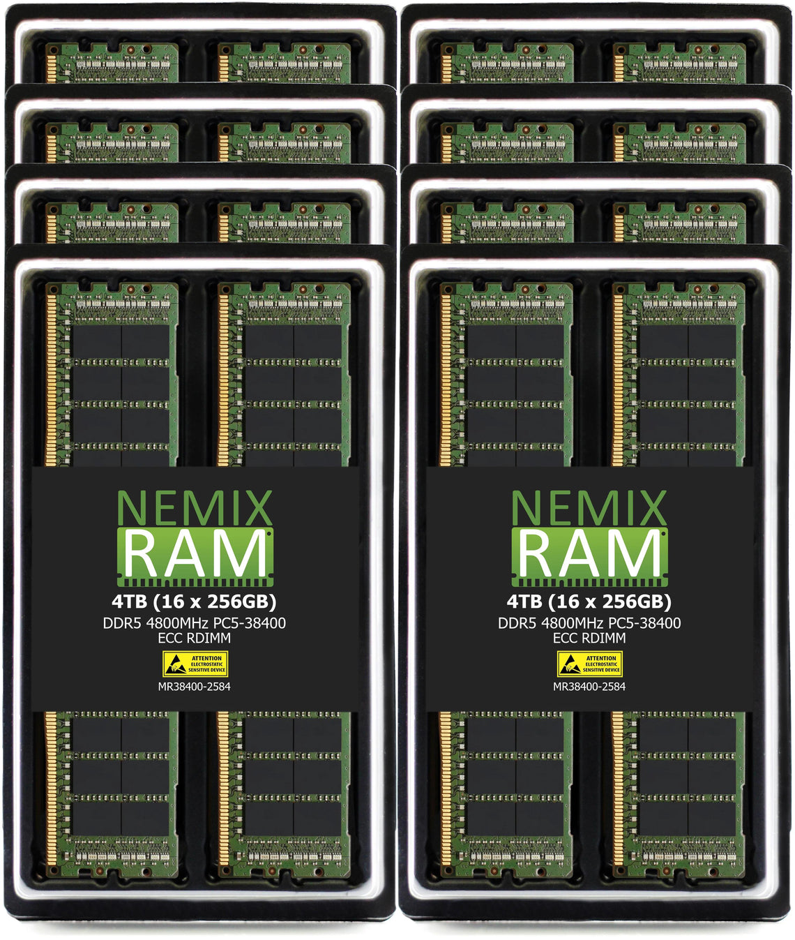 DDR5 4800MHz PC5-38400 RDIMM 8Rx4