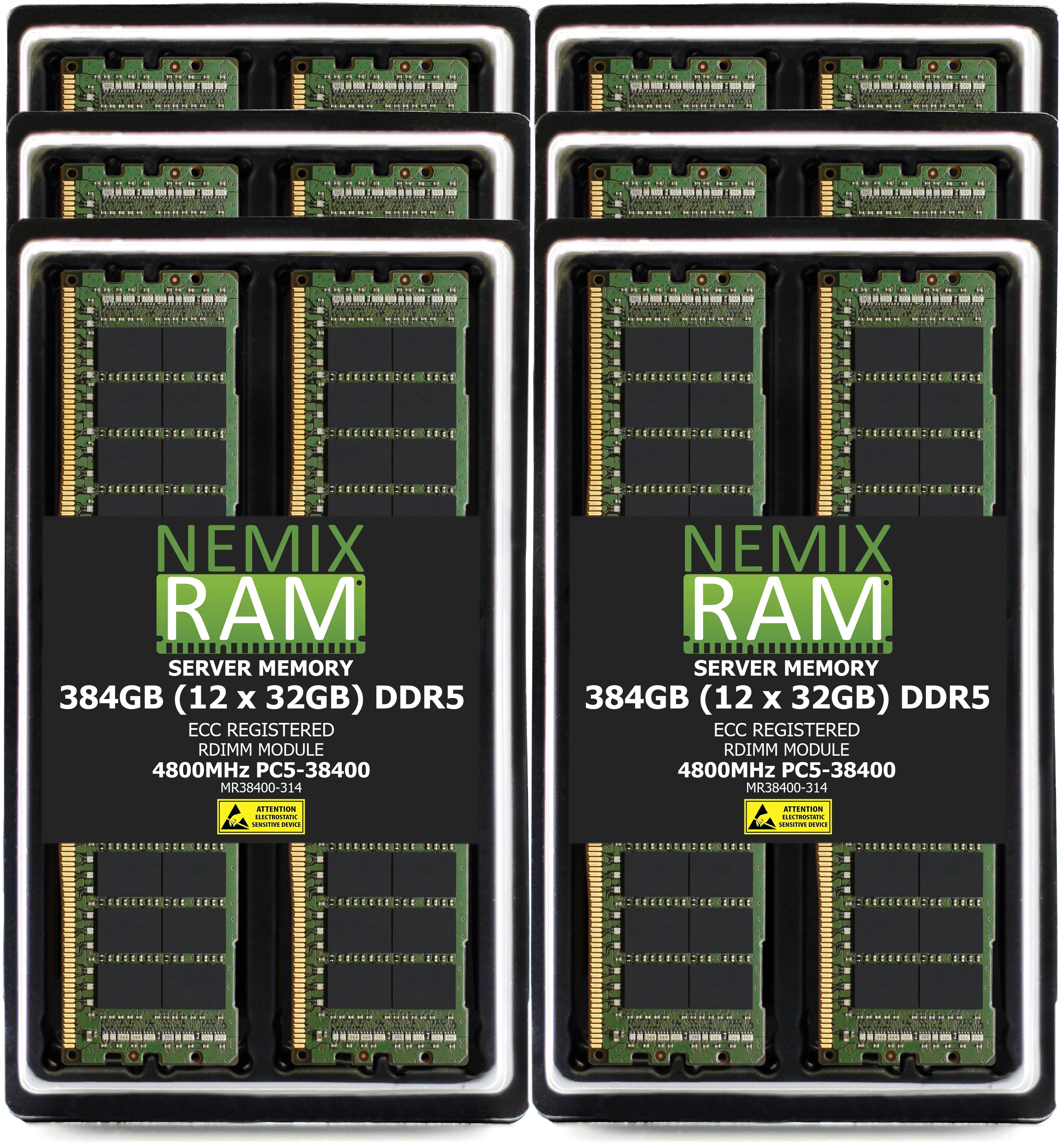 DDR5 4800MHz PC5-38400 RDIMM