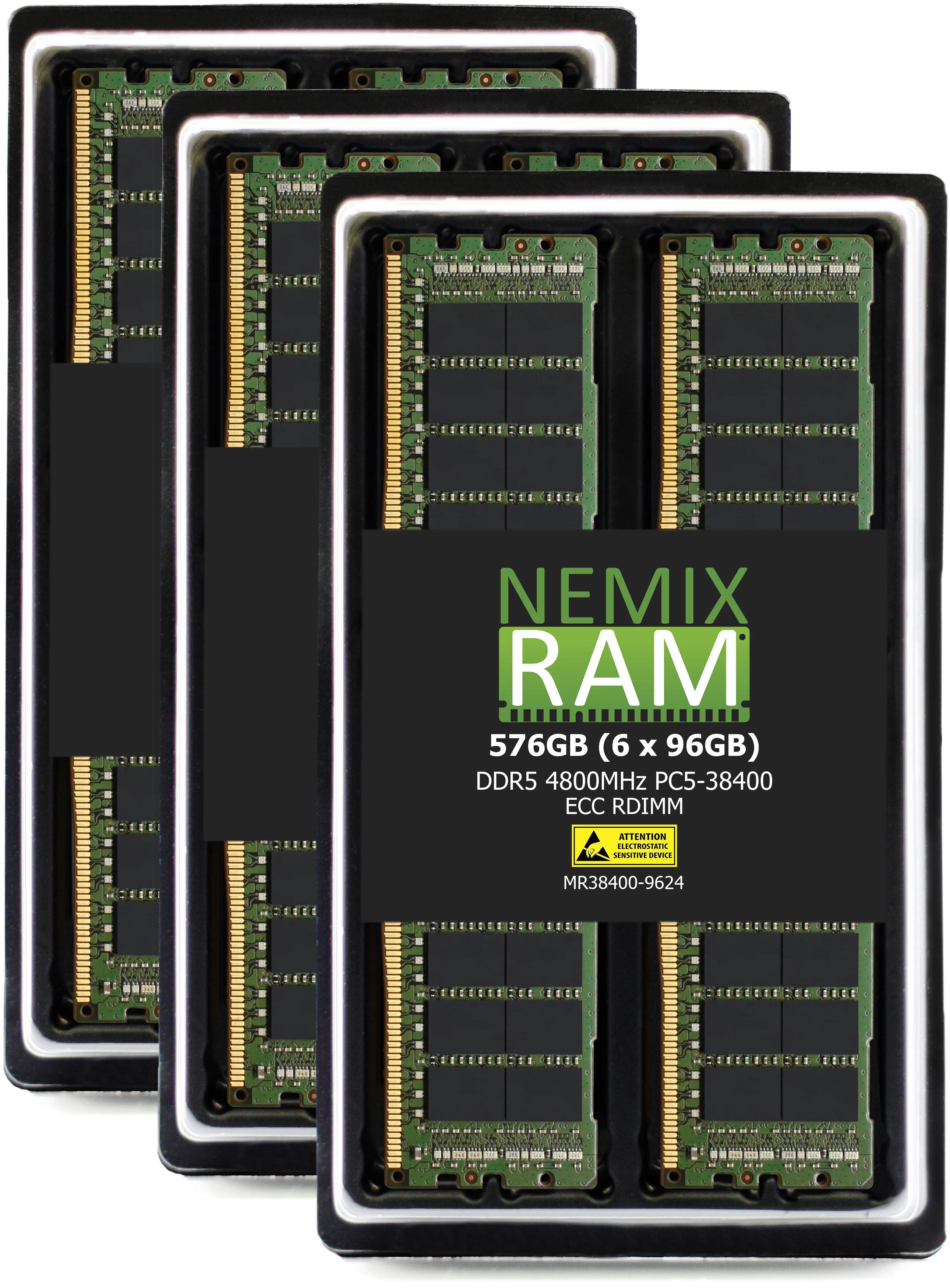 DDR5 4800MHz PC5-38400 RDIMM 2Rx4