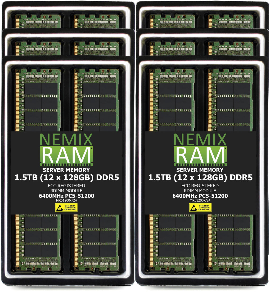 DDR5 6400MHz PC5-51200 RDIMM