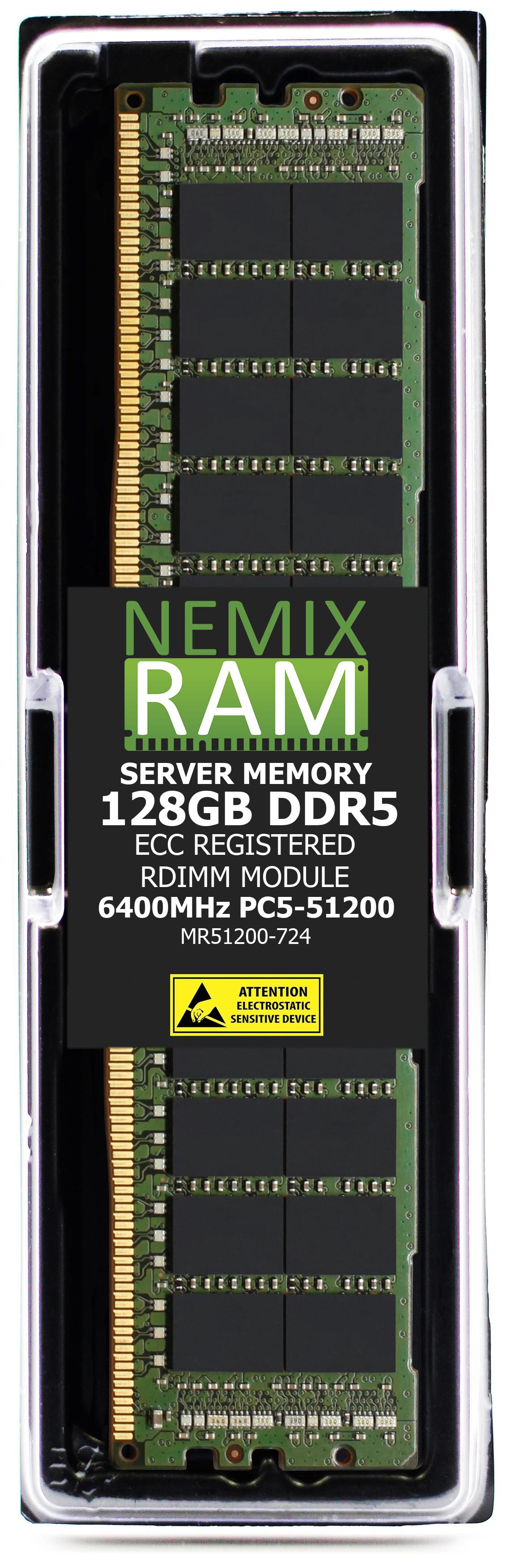DDR5 6400MHz PC5-51200 RDIMM