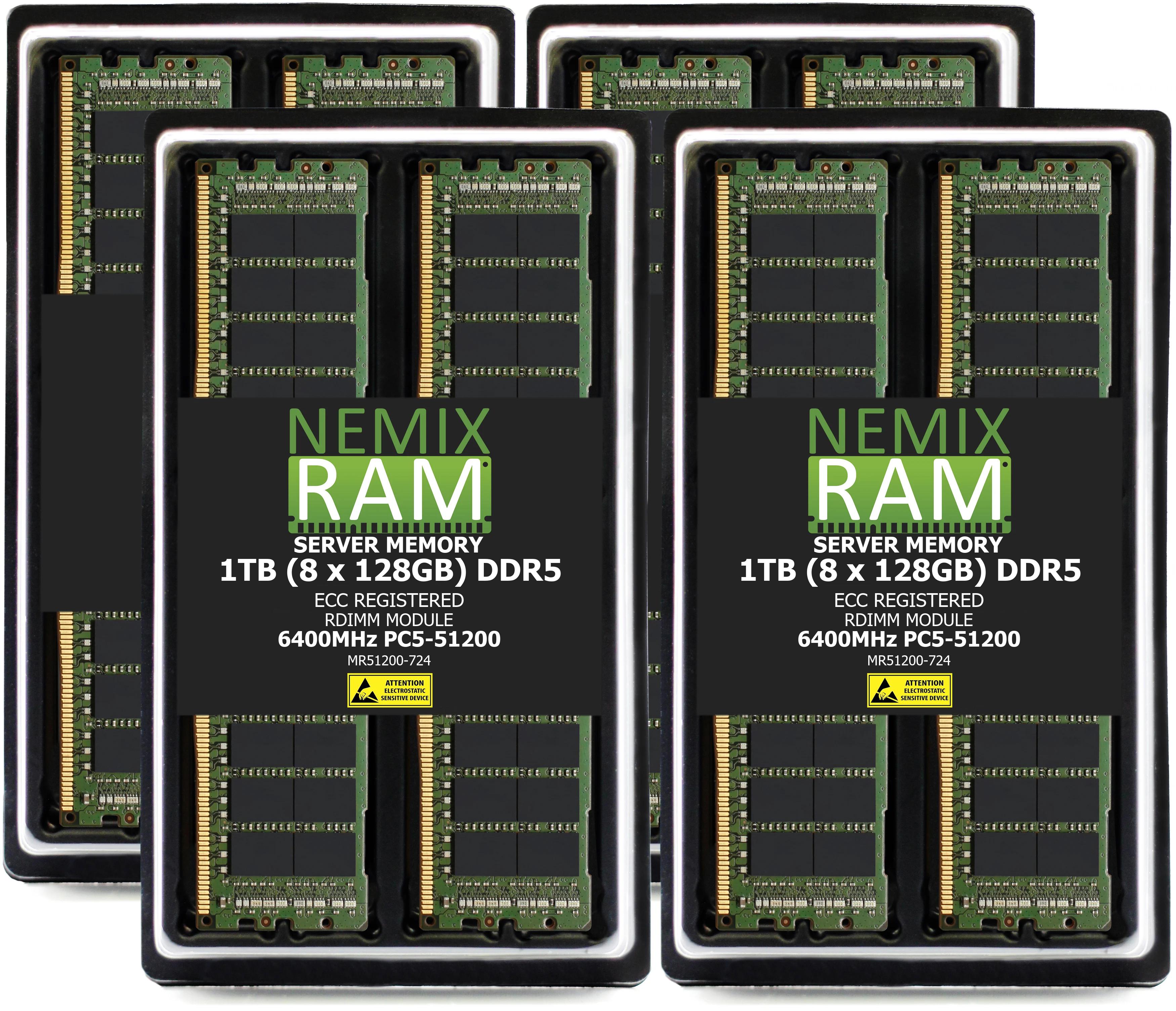 DDR5 6400MHz PC5-51200 RDIMM
