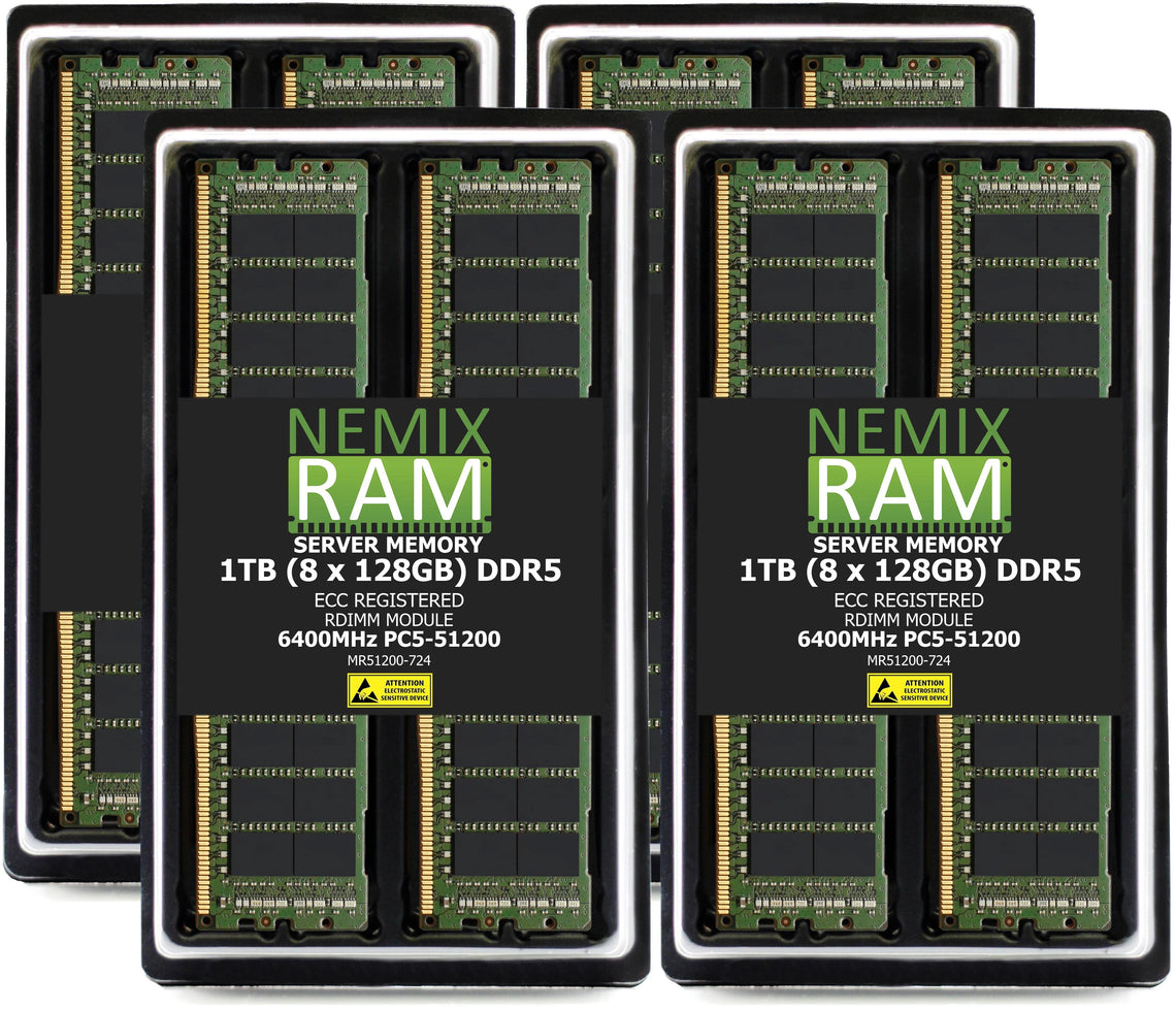 DDR5 6400MHz PC5-51200 RDIMM