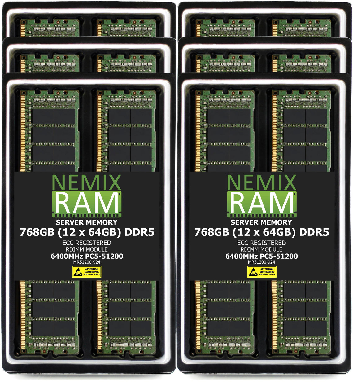 DDR5 6400MHz PC5-51200 RDIMM