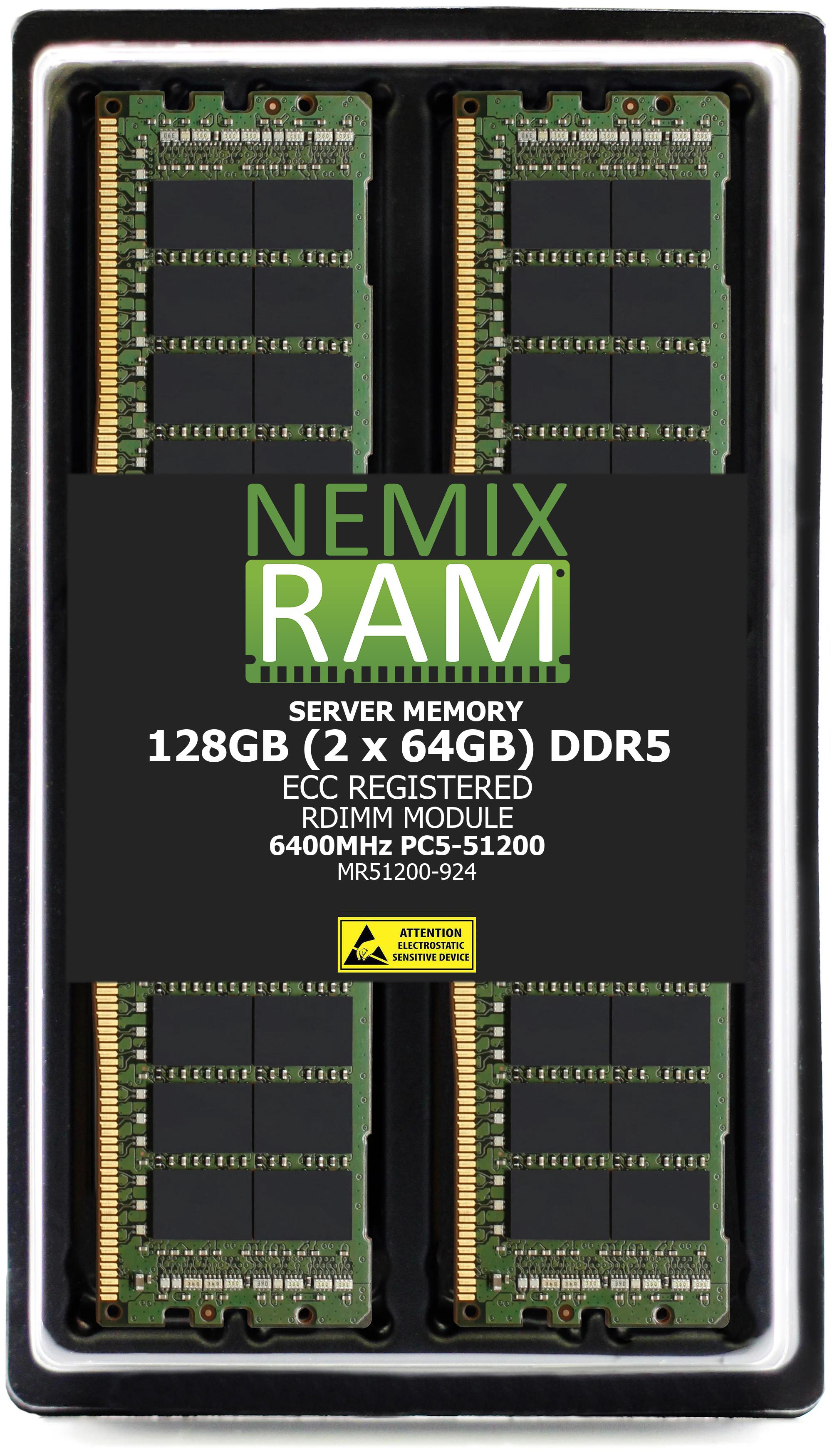 DDR5 6400MHz PC5-51200 RDIMM