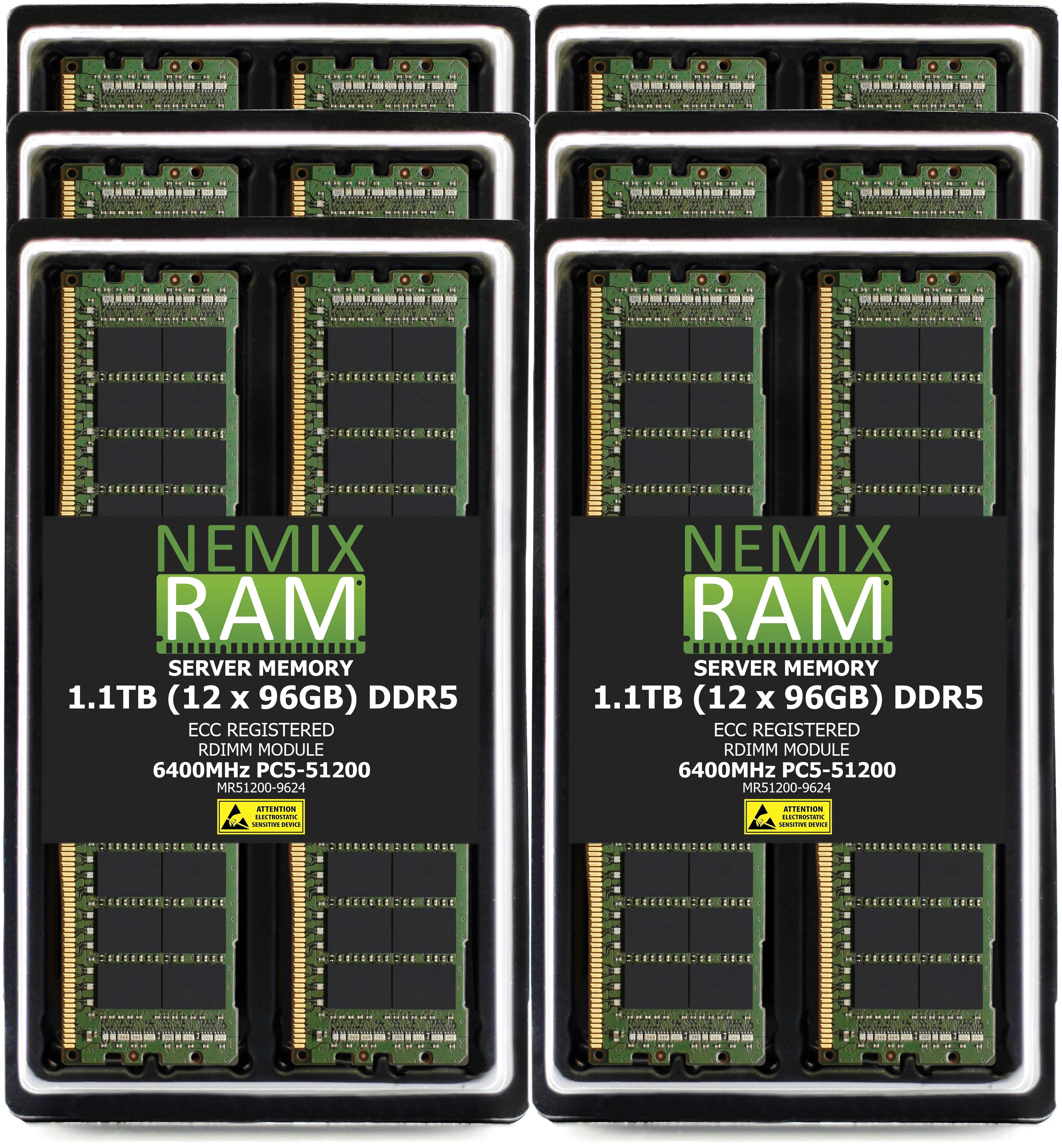 DDR5 6400MHz PC5-51200 RDIMM