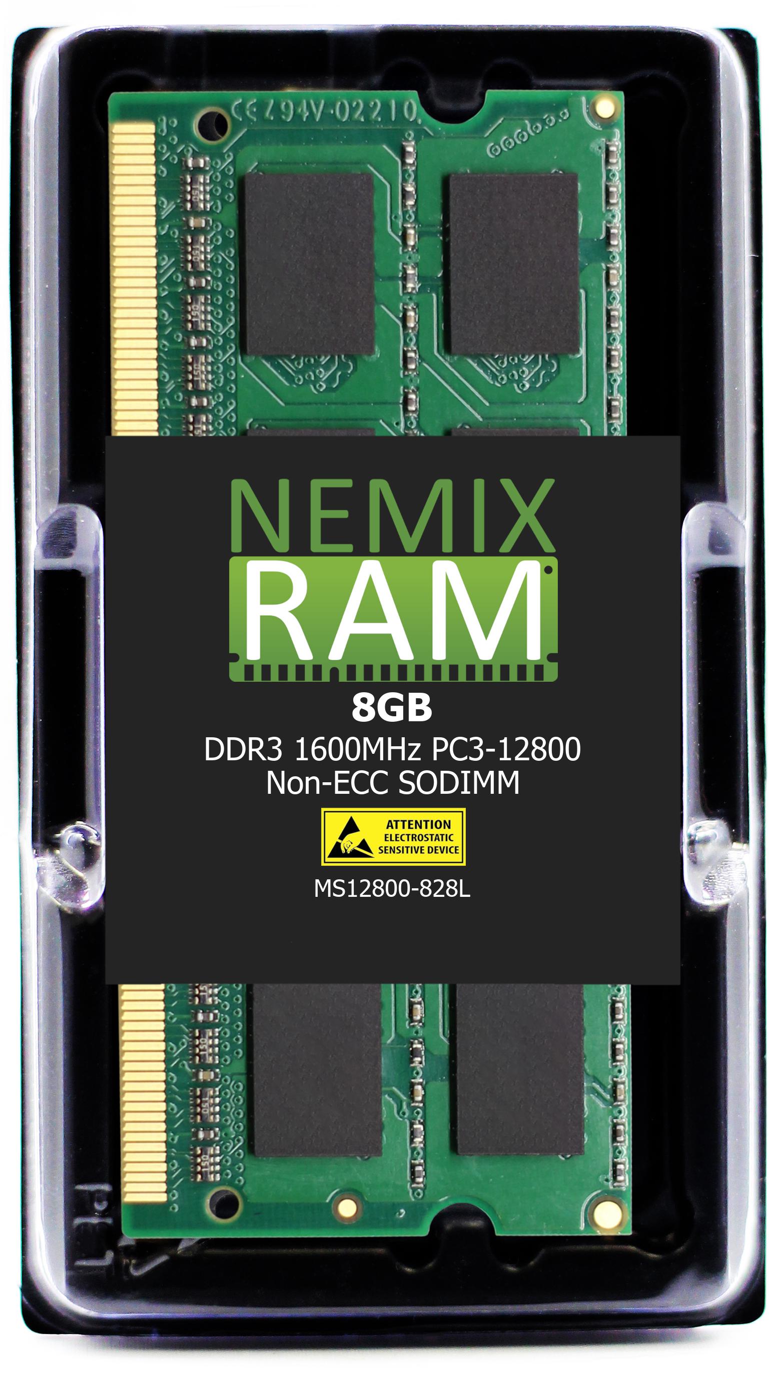 DDR3 1600MHZ PC3-12800 SODIMM 2RX8