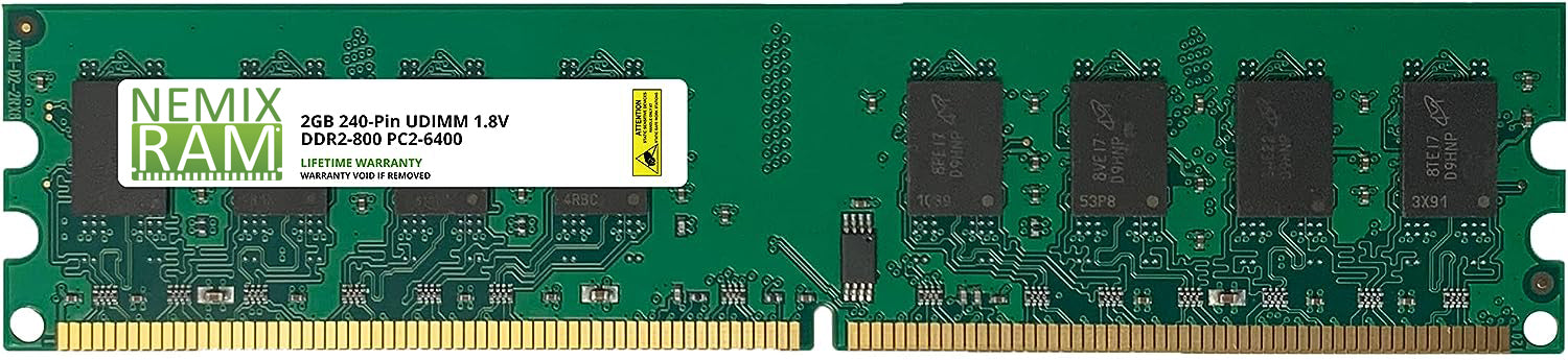 DDR2 UDIMM Desktop PC RAM Memory Upgrade