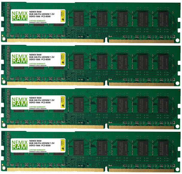 DDR3 1066MHZ PC3-8500 UDIMM 2RX8